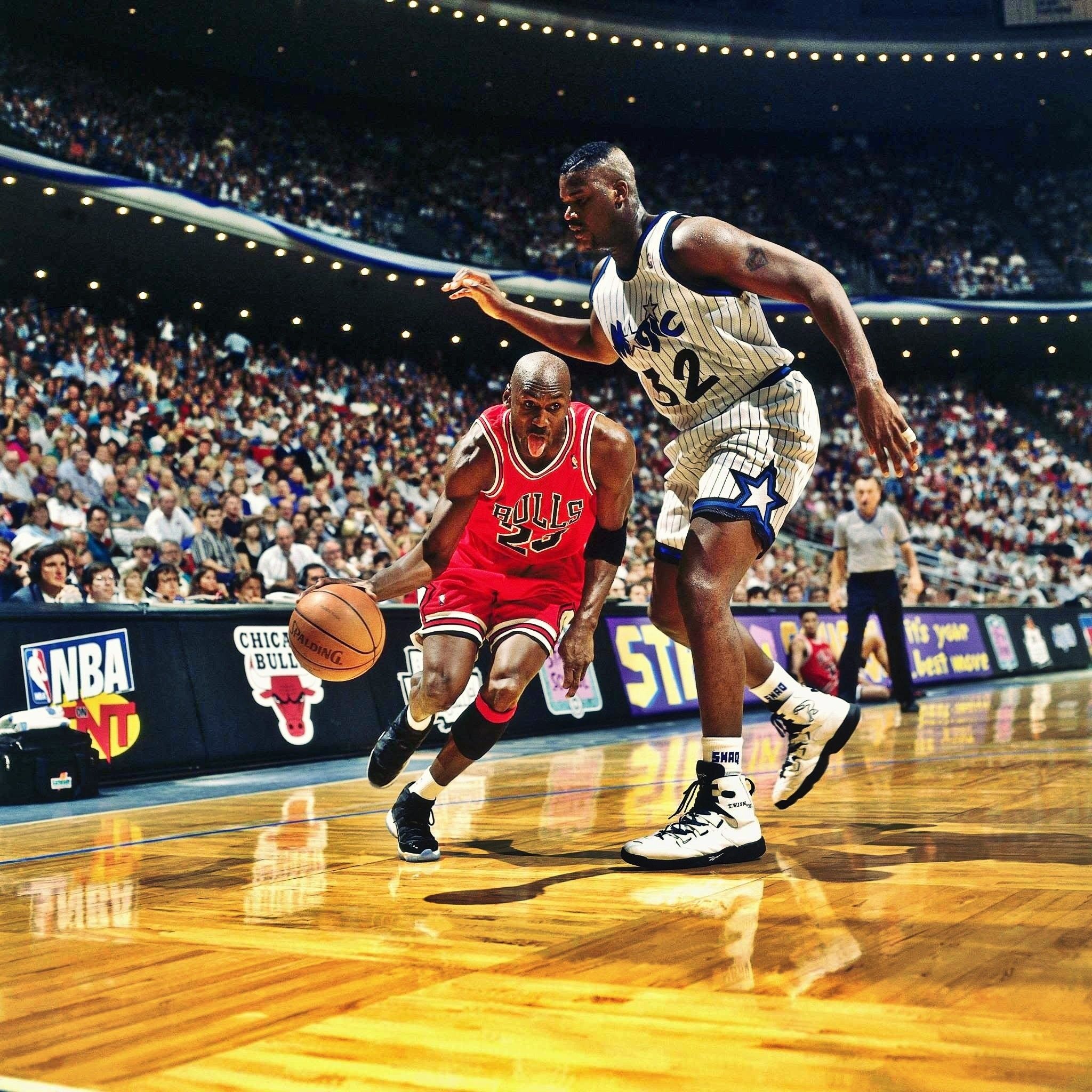 Michael Jordan Chicago Bulls partita, NBA, 2048x2048 Hi-Res, iPad