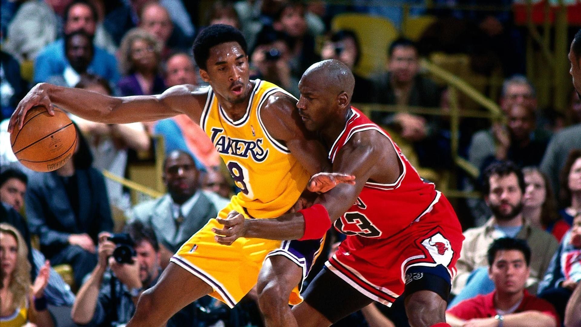 Kobe Bryant contro Michael Jordan, Los Angeles Lakers, 1920x1080 Full HD, iPad mini