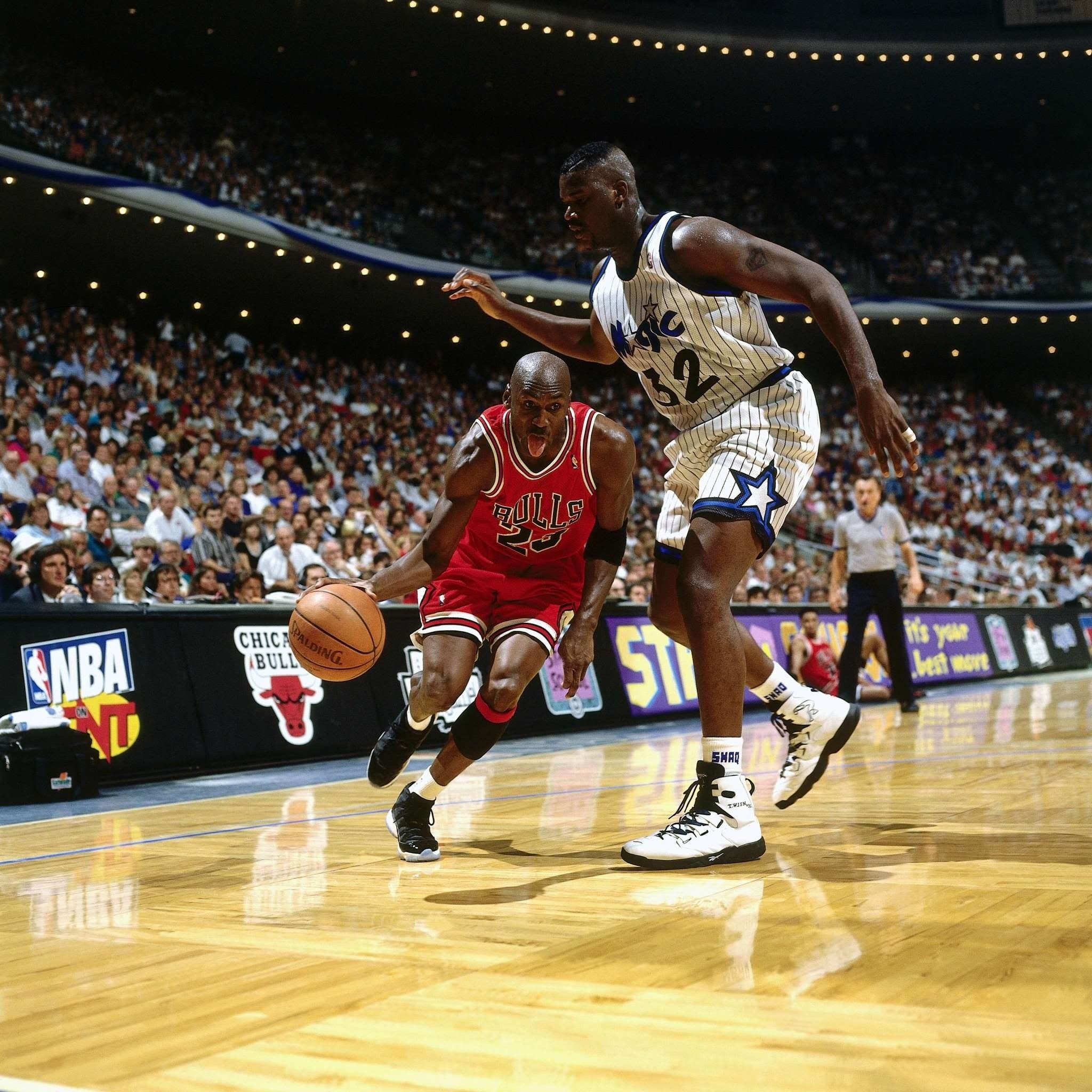 Michael Jordan partita basket NBA, 2048x2048 2K, iPad