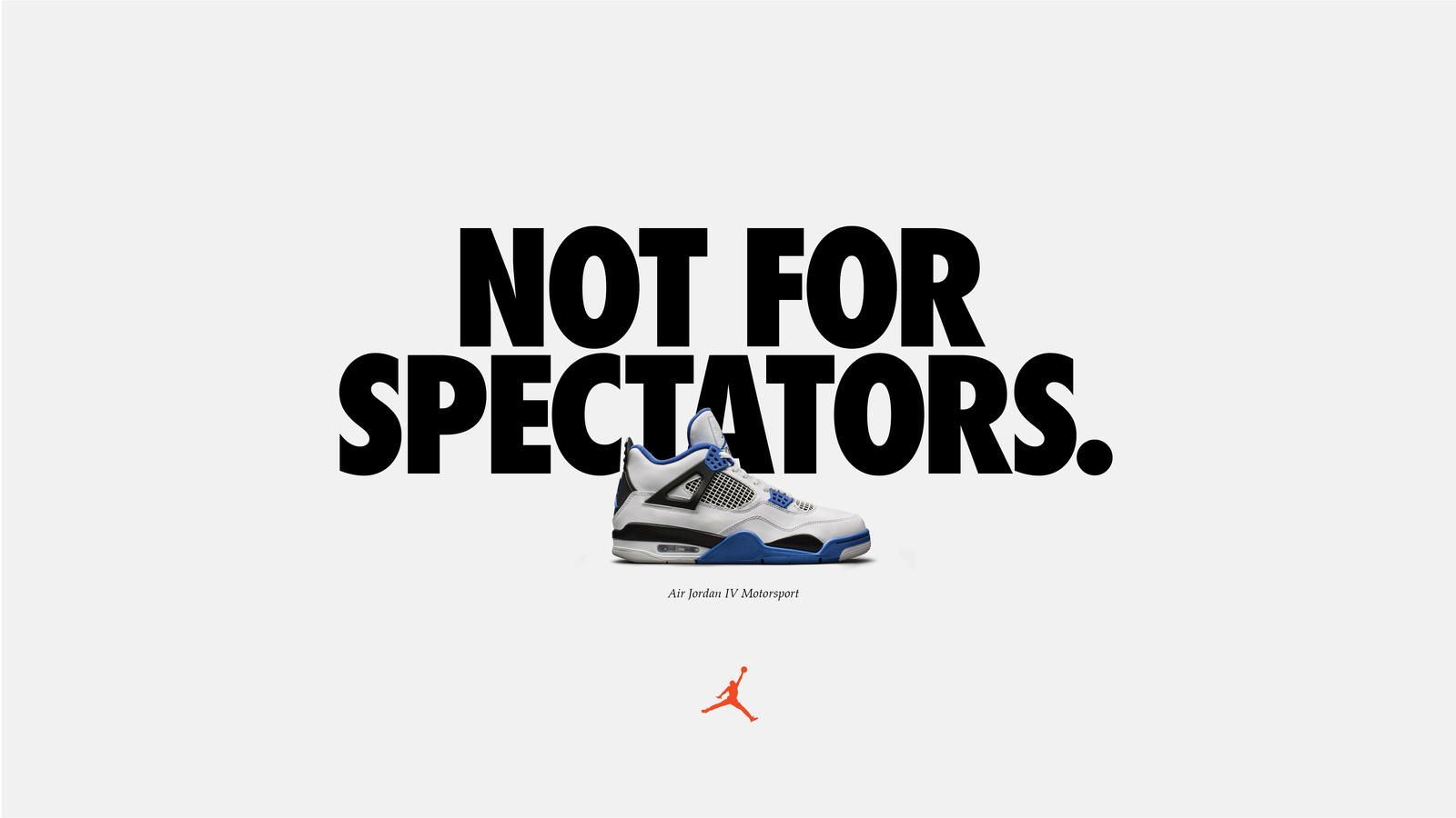 Sneaker Air Jordan 4 bianco blu, Nike, 1600x900 900p, Desktop