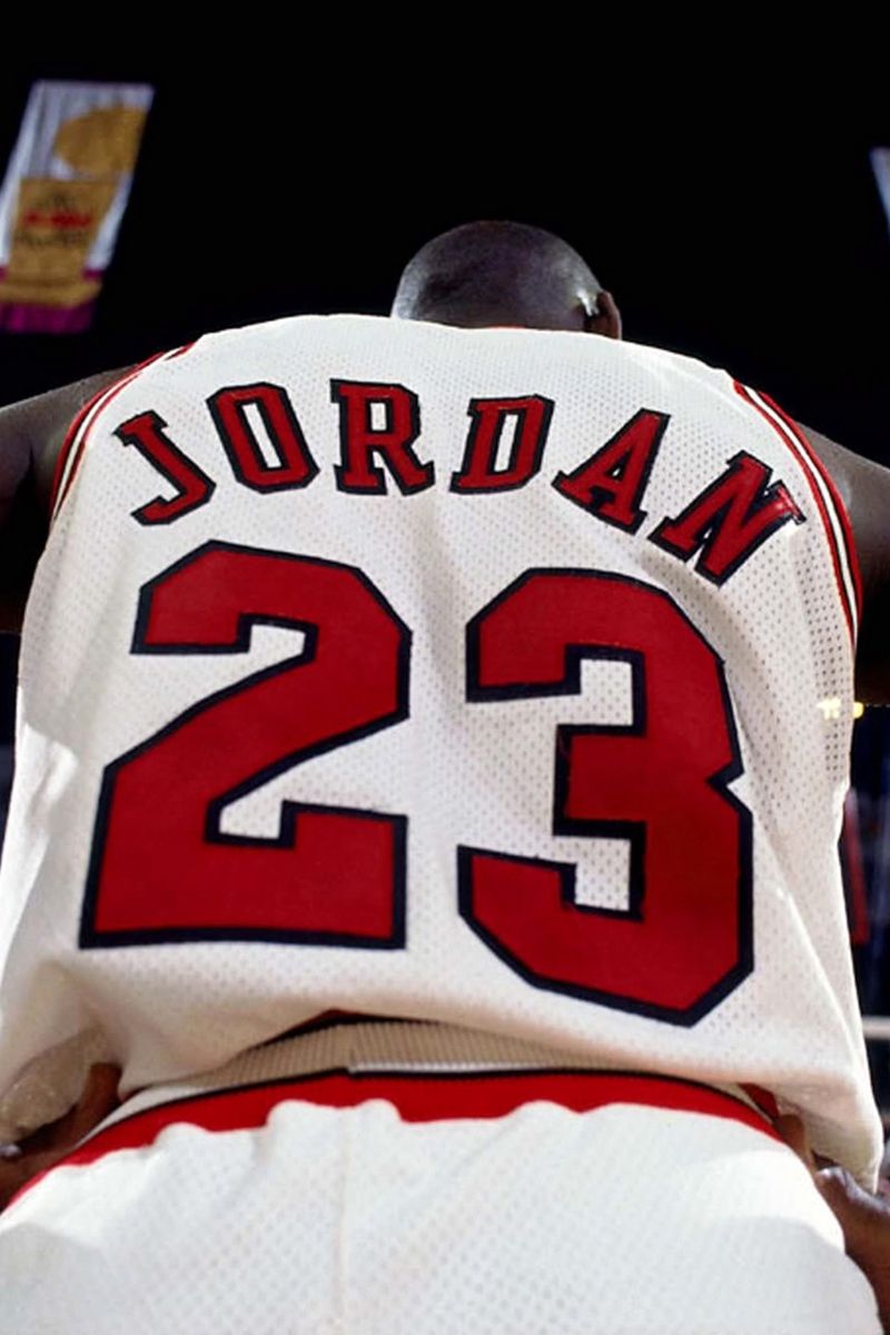 Maglia Jordan 23 Chicago Bulls, NBA, 800x1200 Full HD Verticale, iPhone Plus