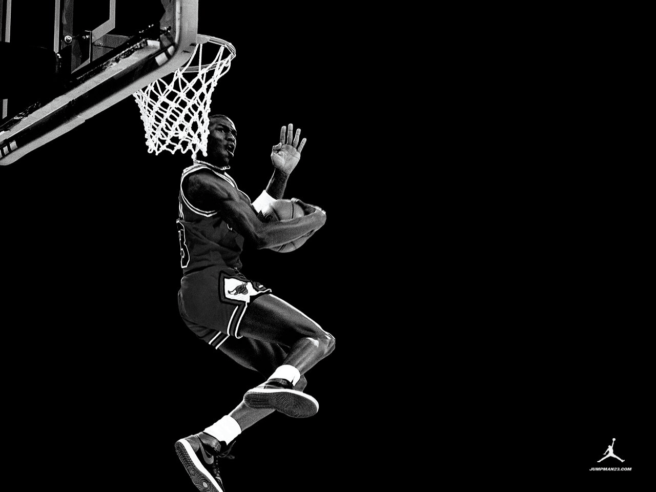 Michael Jordan schiacciata basket, 1280x960 HD, Desktop
