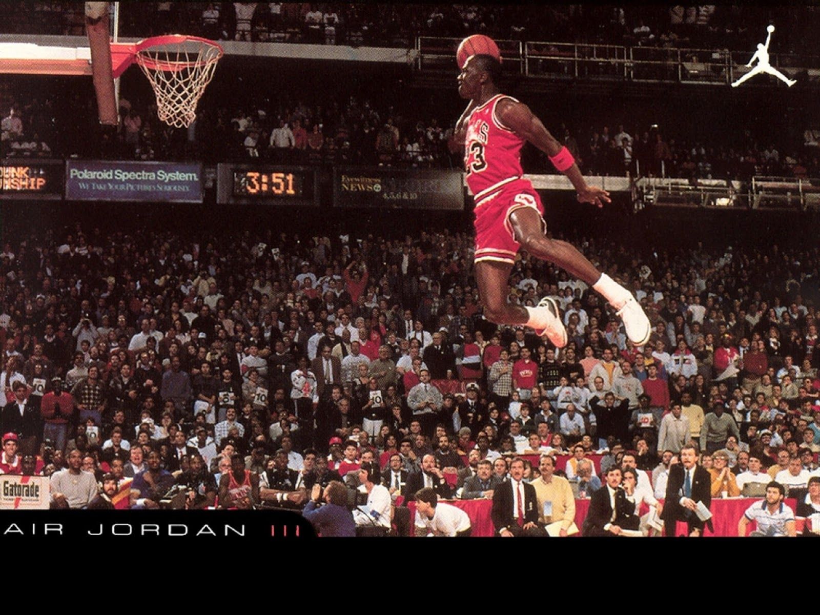 Michael Jordan schiacciata basket, 1600x1200 HD, Laptop