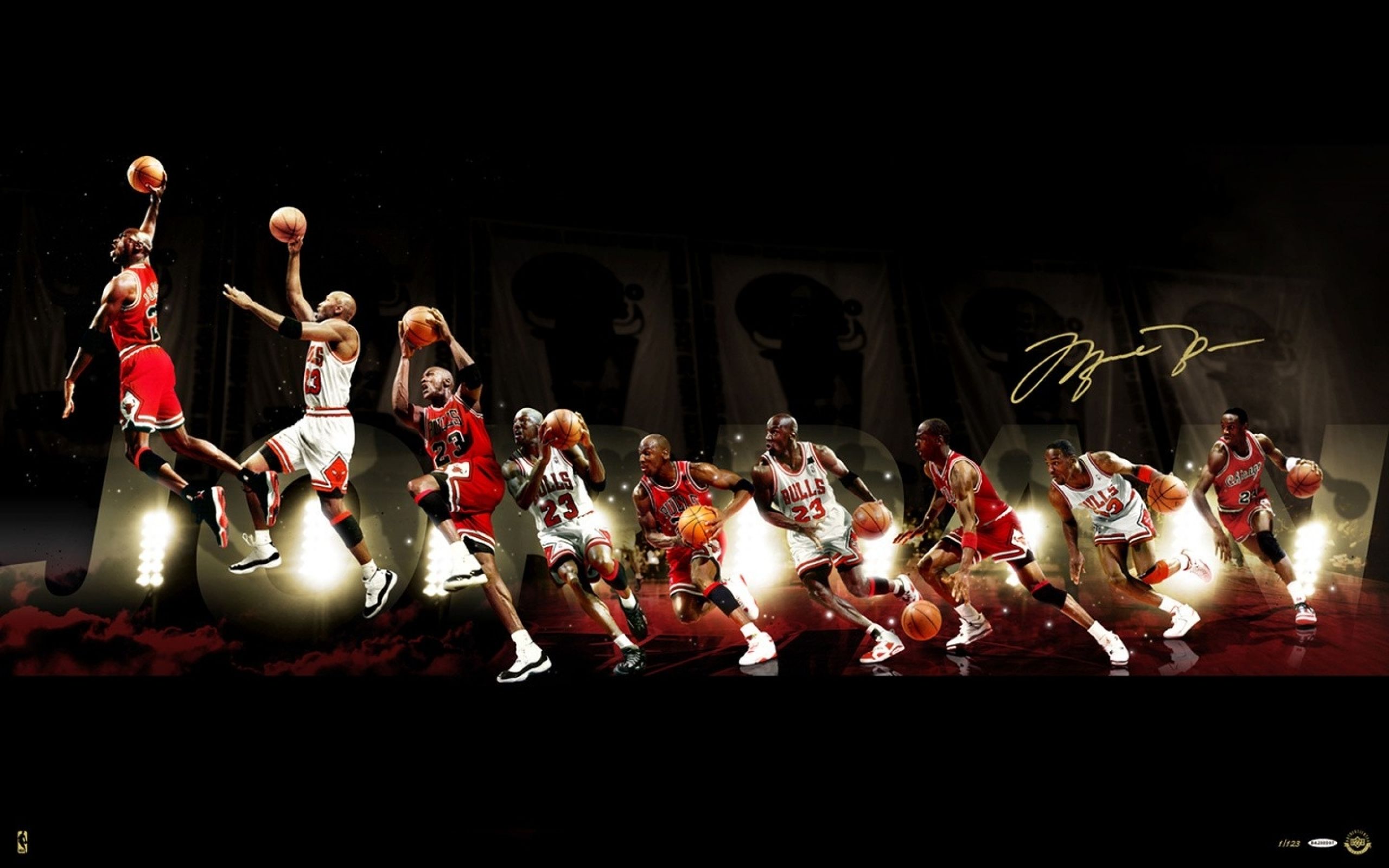 Michael Jordan sequenza canestro, 2560x1600 WQXGA, MacBook Pro