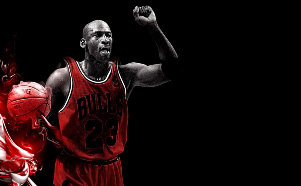 Michael Jordan Chicago Bulls, NBA, 1203x744 HD, Laptop