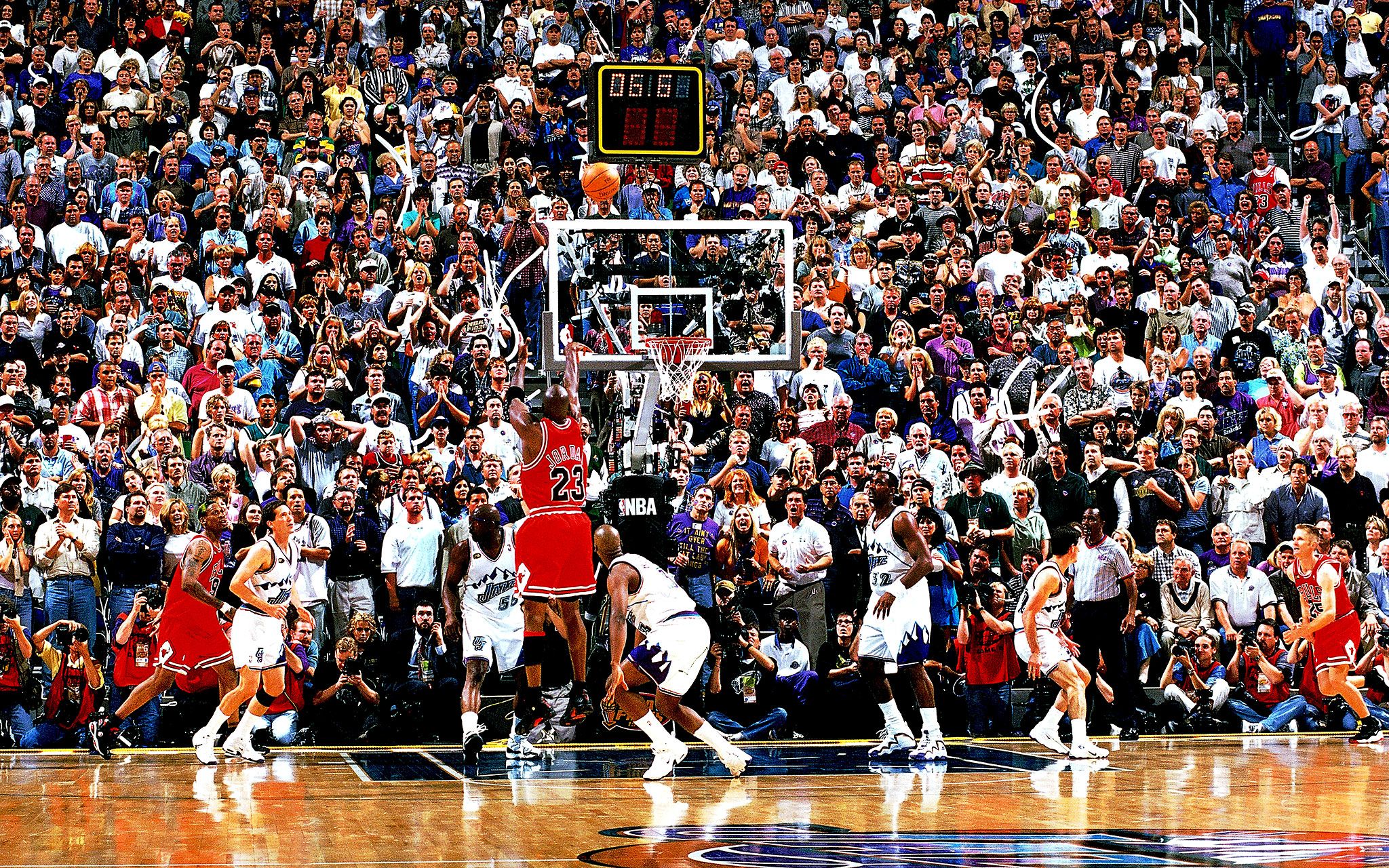 Michael Jordan tiro decisivo, 2048x1280 Hi-Res, Laptop