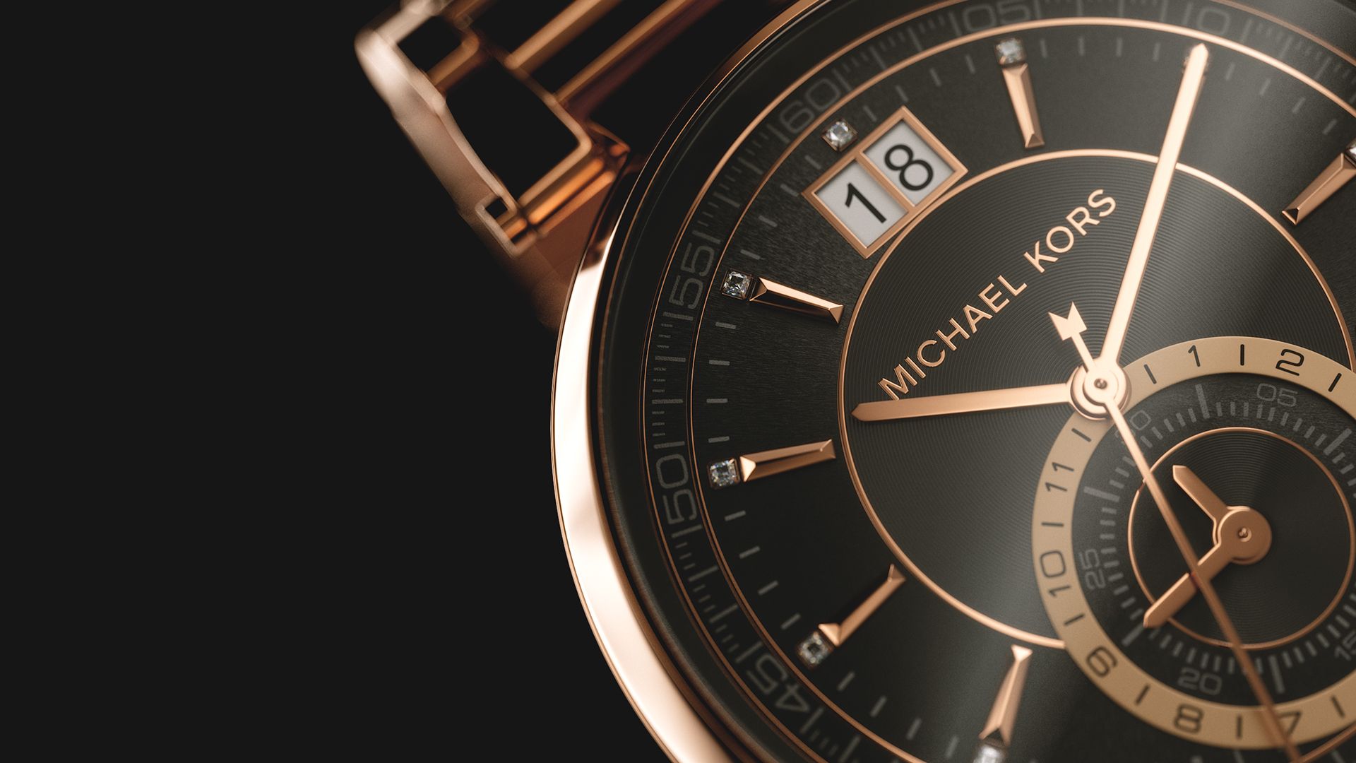 Orologio Michael Kors dorato, 1920x1080 Full HD, PC Desktop