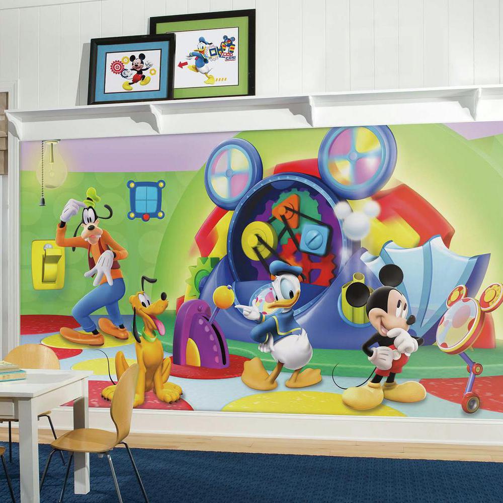 Topolino Casa di Topolino murale, 1000x1000 HD, Desktop