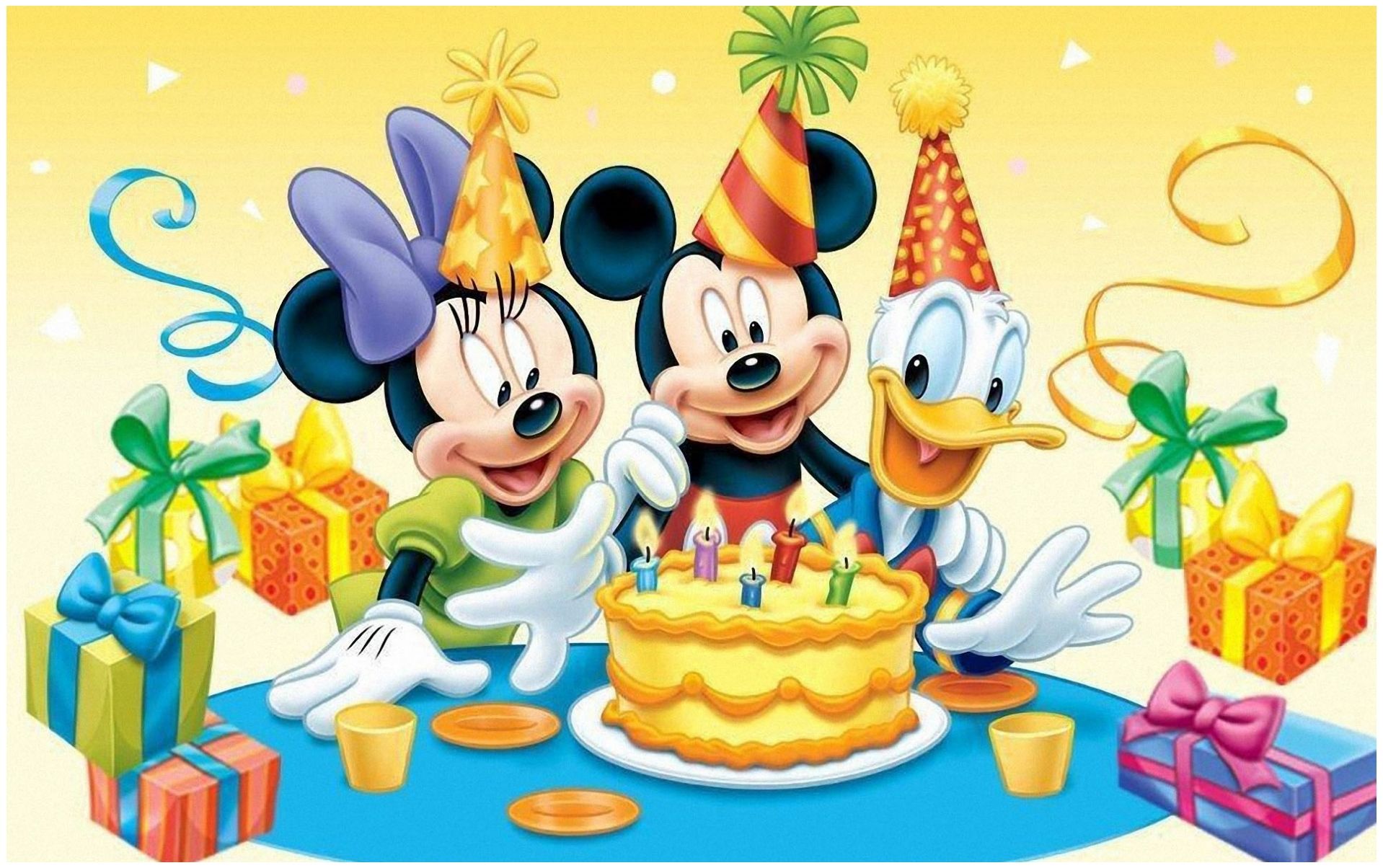 Topolino Minnie Paperino compleanno, Minnie Mouse, 1918x1204 900p, Desktop