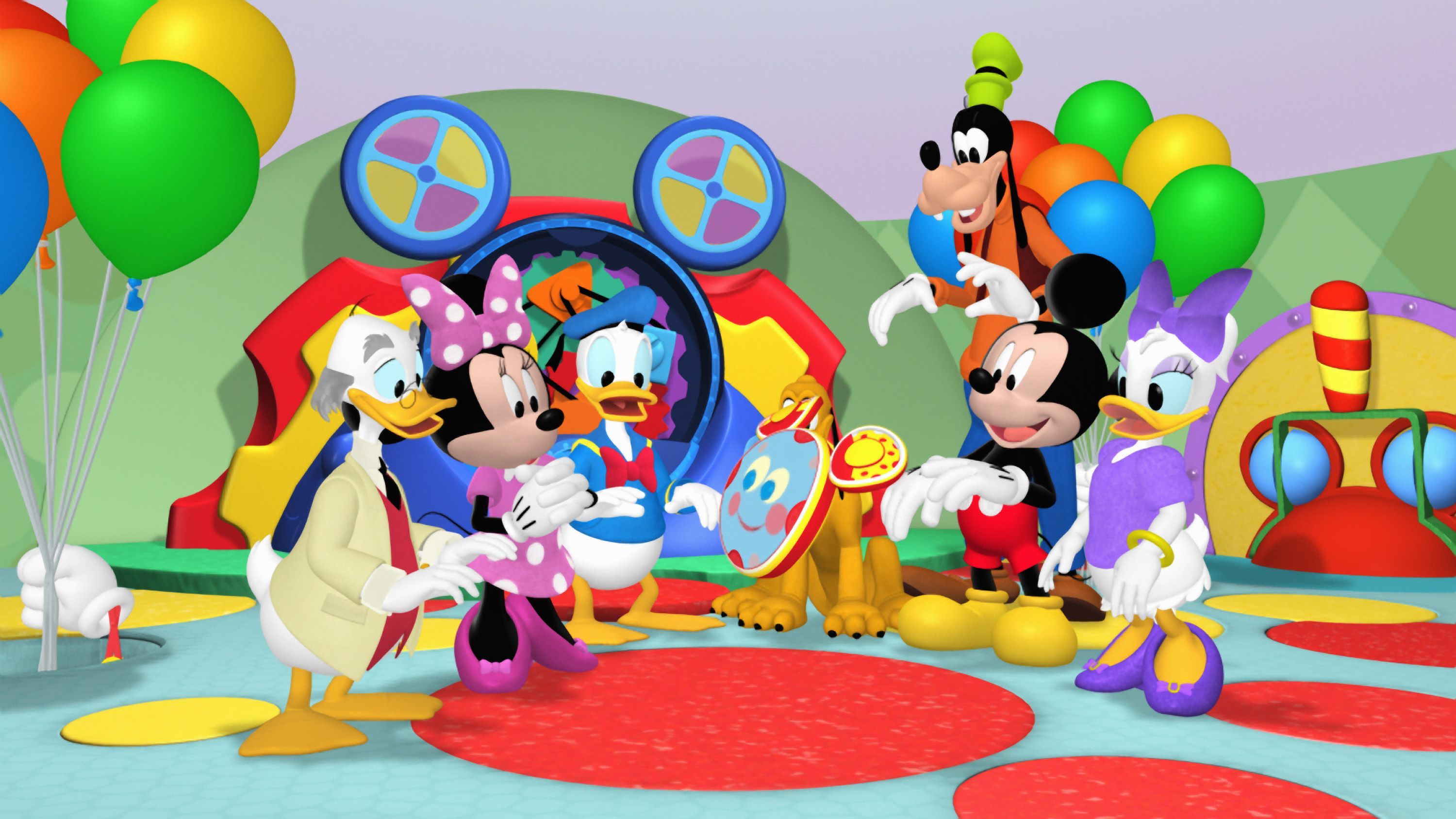 Topolino e amici, Casa di Topolino, 3000x1687 2K+, Monitor Gaming