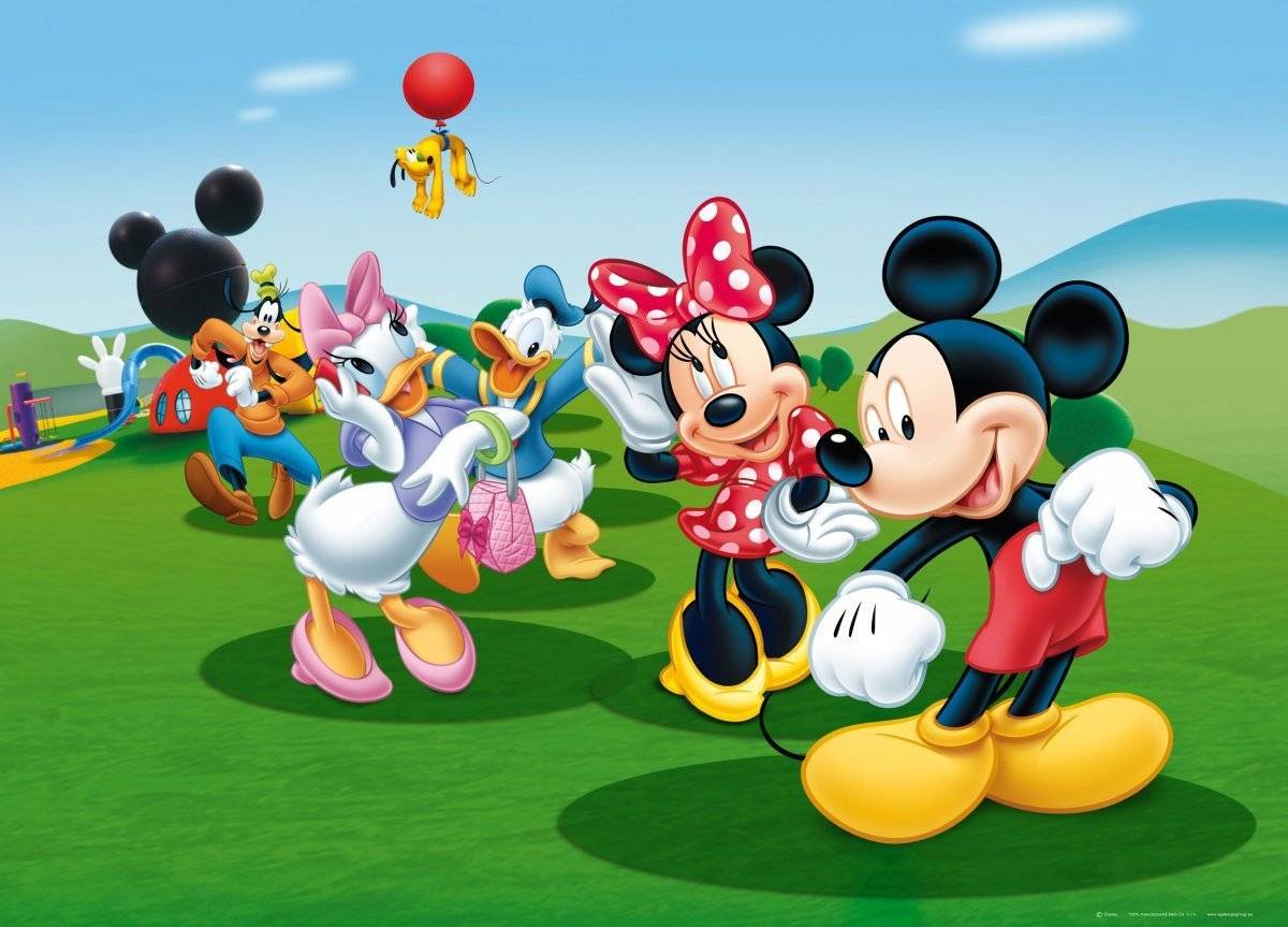 Topolino Minnie Paperina Pippo prato, 1200x863 HD, Acer Nitro