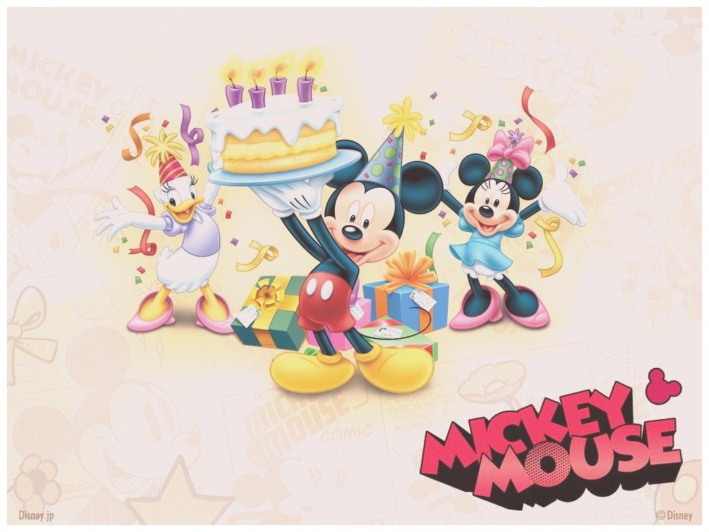 Topolino Minnie Paperina compleanno, 1024x768 HD, Laptop