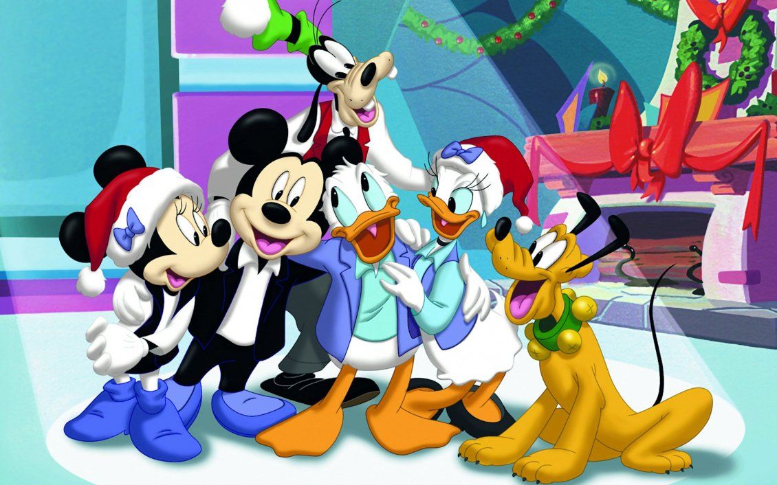 Topolino e amici Natale, 1130x706 HD, PC Desktop