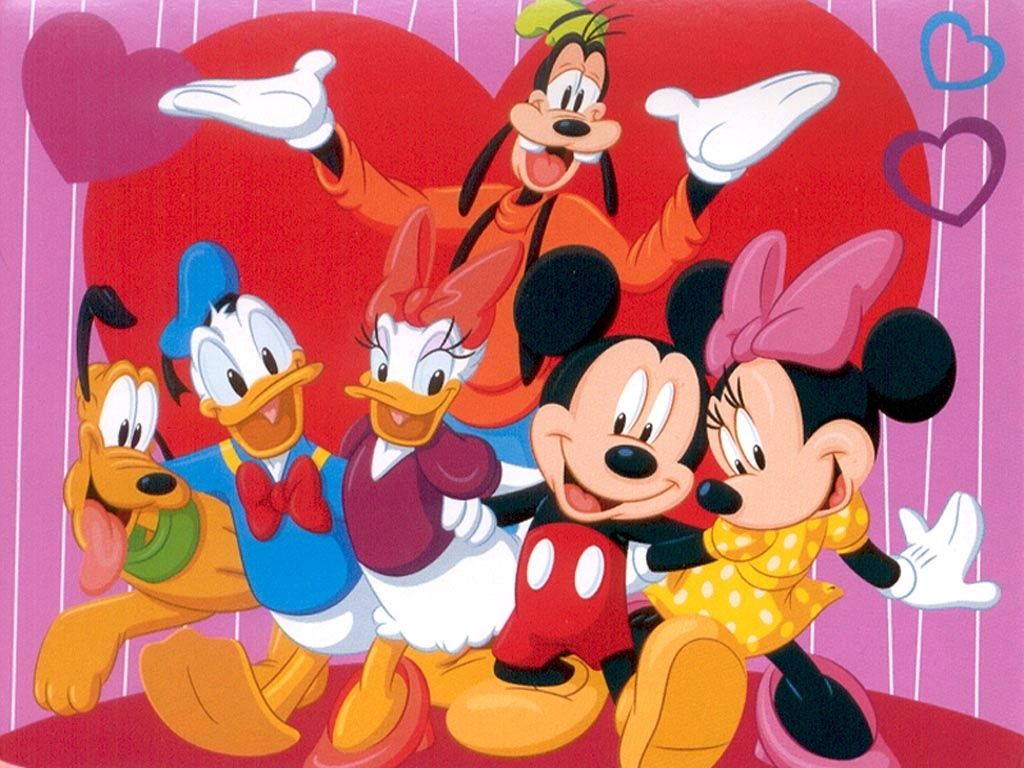 Topolino e amici Disney, 1024x768 HD, Desktop
