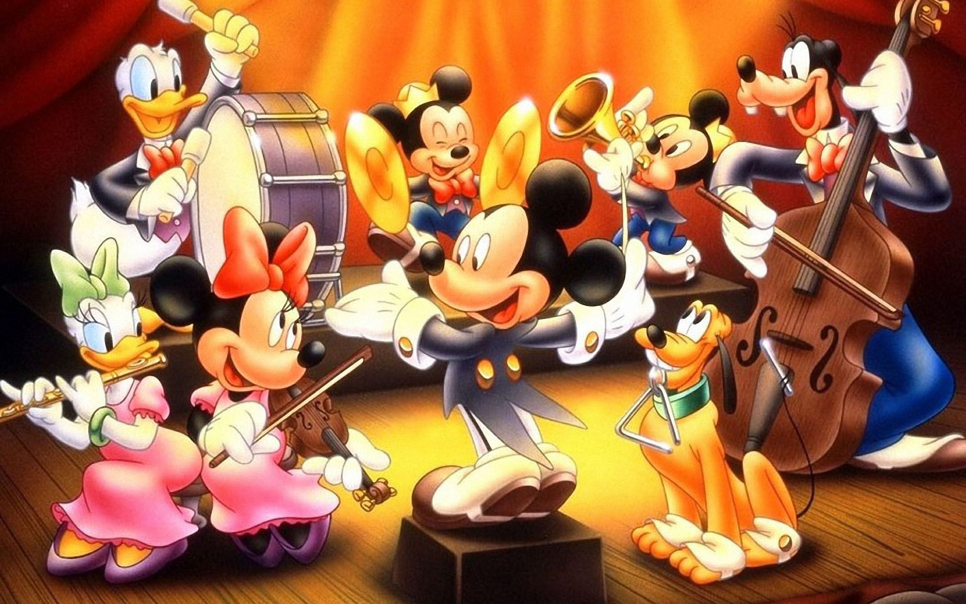 Topolino e amici orchestra, 1920x1200 Full HD+, iMac