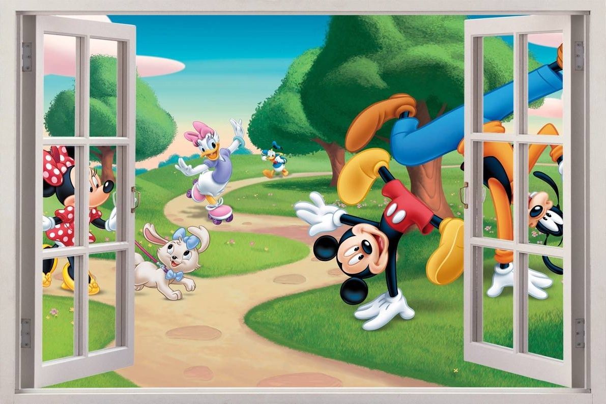 Topolino e amici finestra, 1191x794 HD, PC