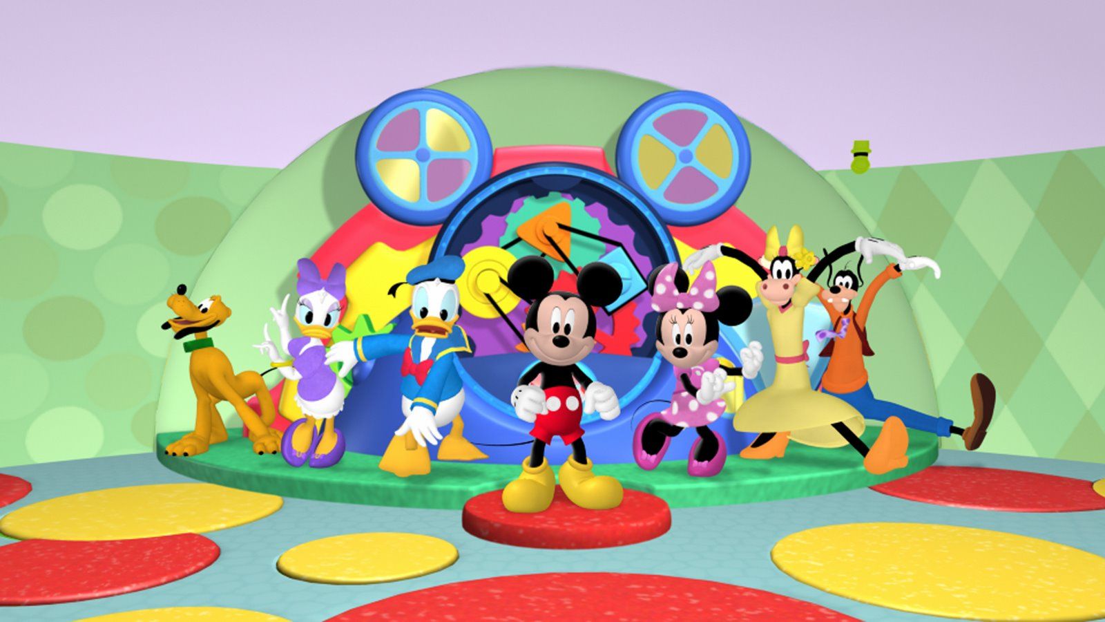 Personaggi Casa di Topolino, Disney, 1600x900 HD, Laptop