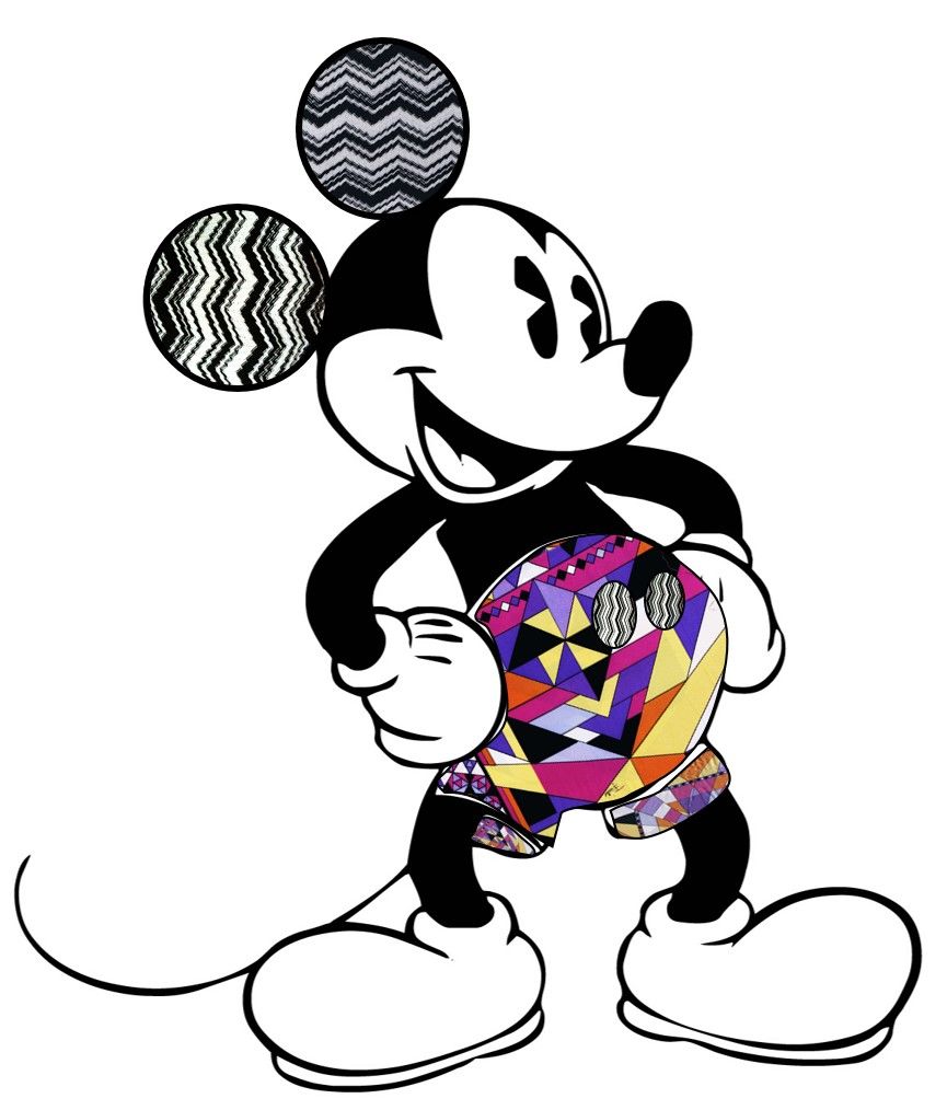 Topolino Disney pattern colorato, classici d'animazione, 865x1014 Full HD Verticale, Smartphone