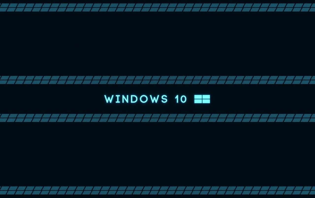 Sfondo blu logo Windows 10, 1920x1200 WUXGA, Monitor Gaming