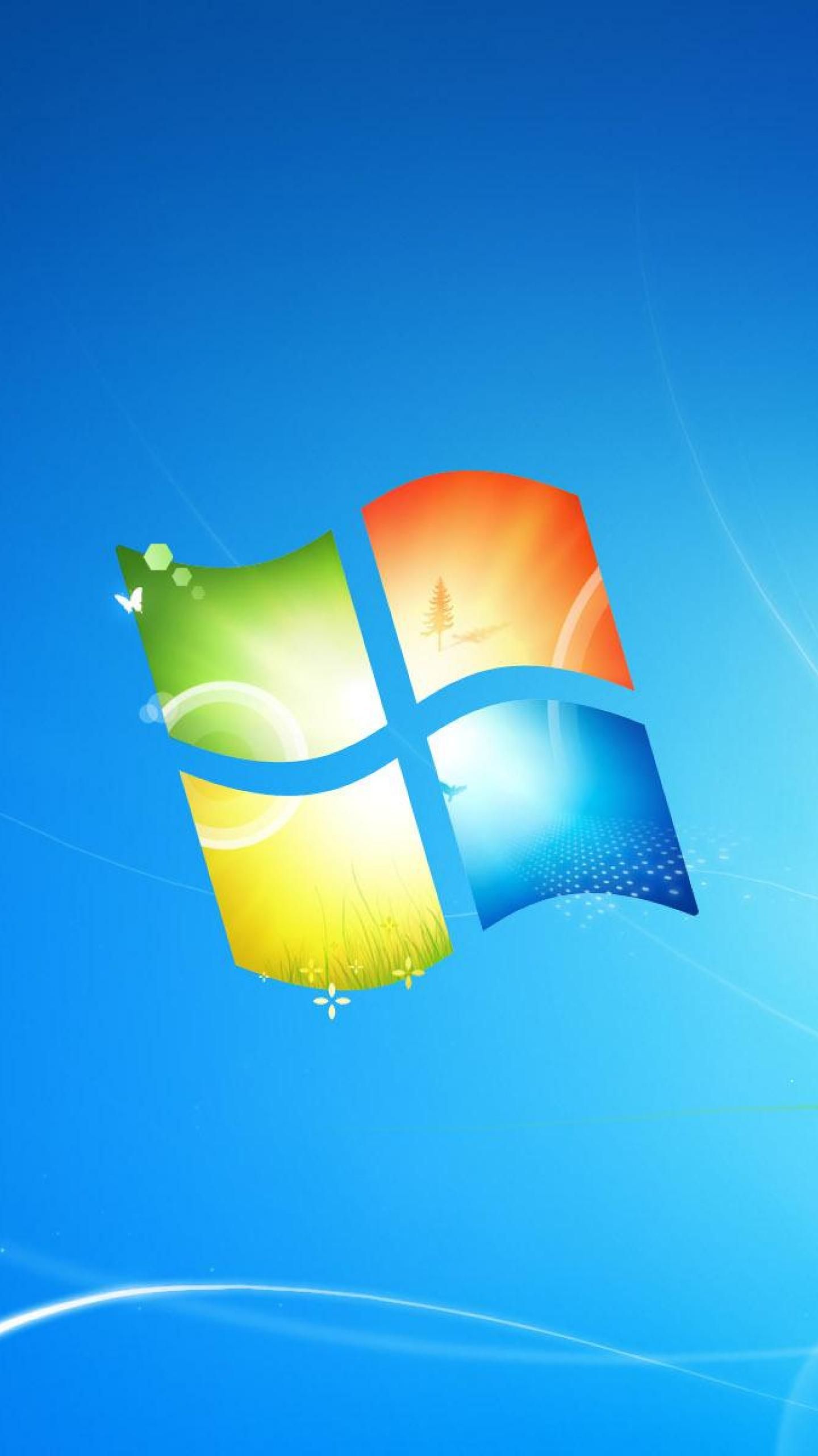 Logo Windows 8 blu, 720x1280 Verticale, Telefono