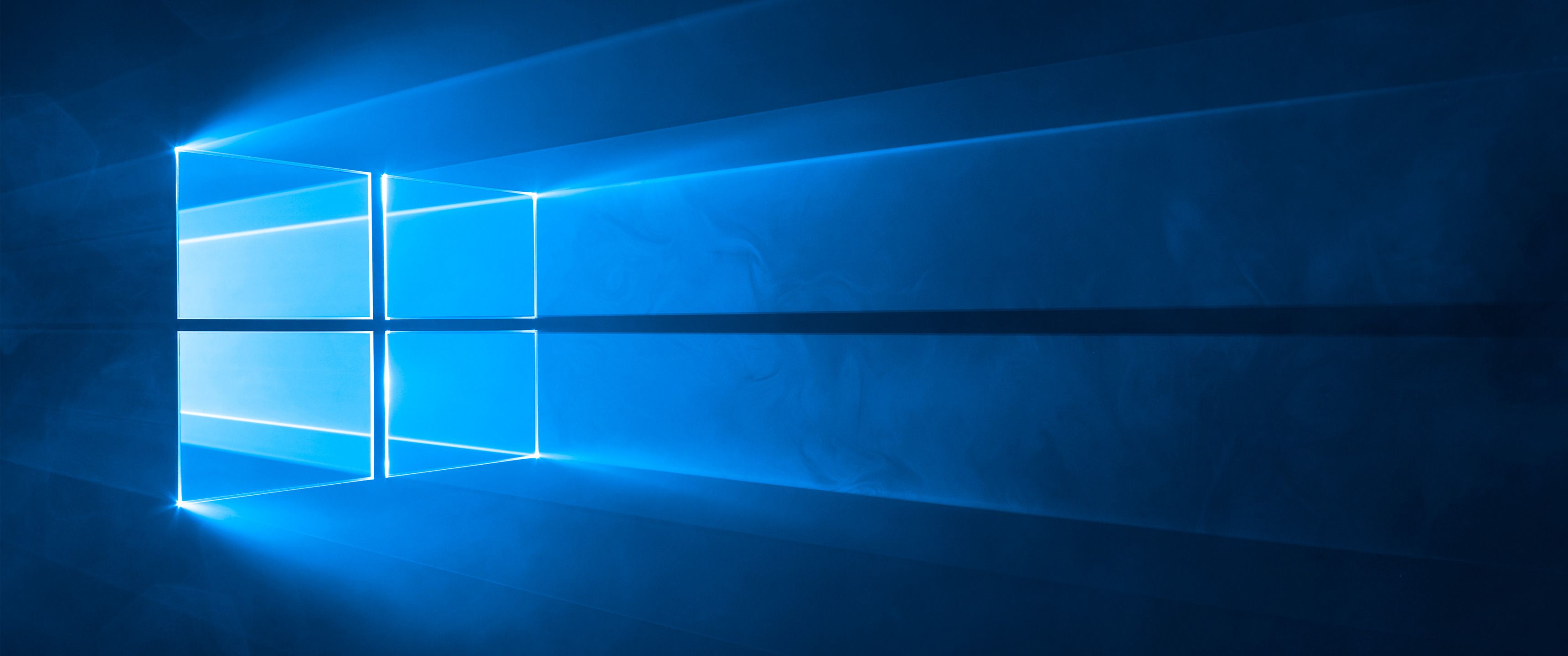 Logo Windows 10 blu scuro, 1920x1080 Full HD, PC Desktop