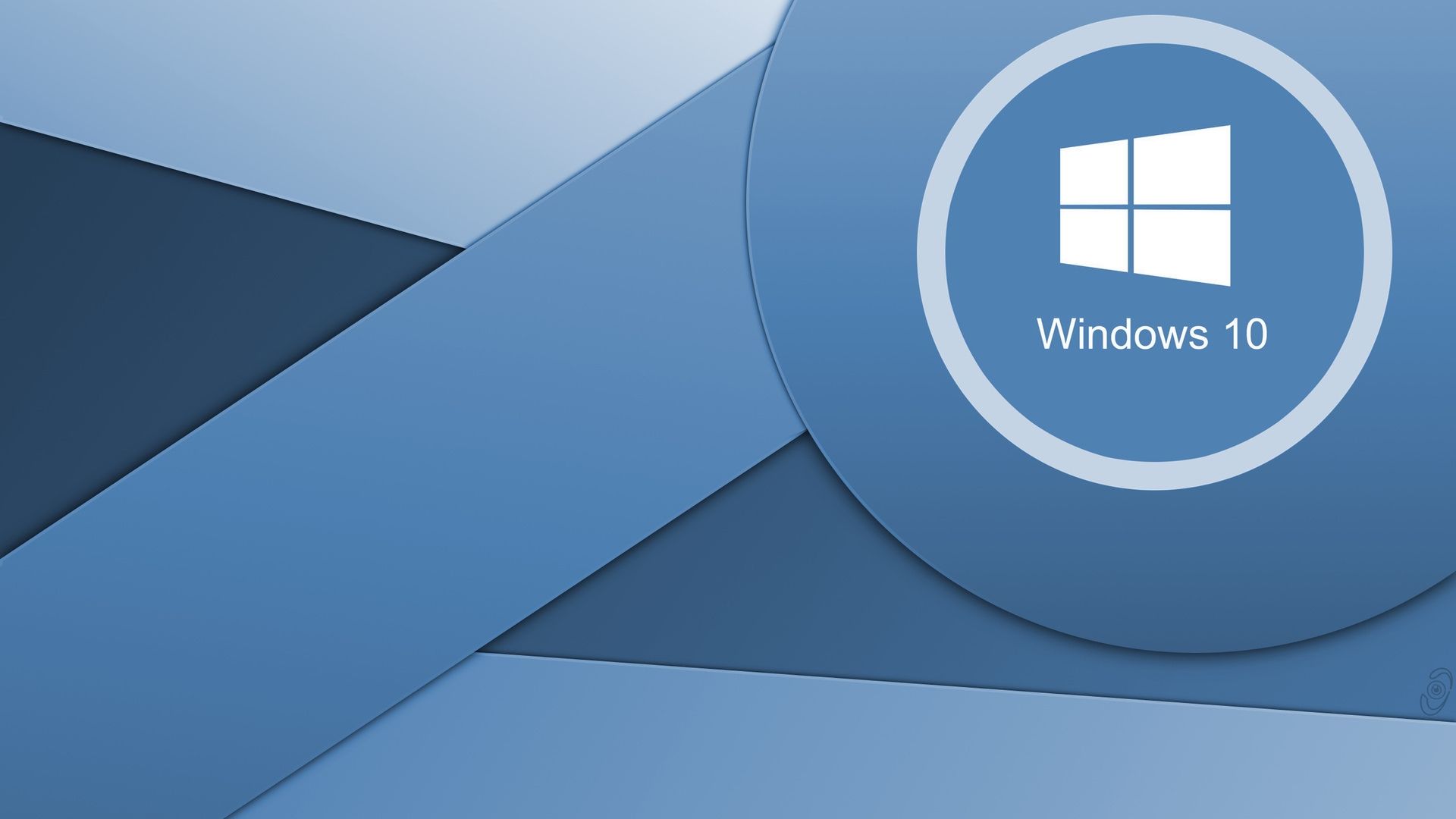 Logo Windows 10 rosso, 1920x1080 1080p, PC
