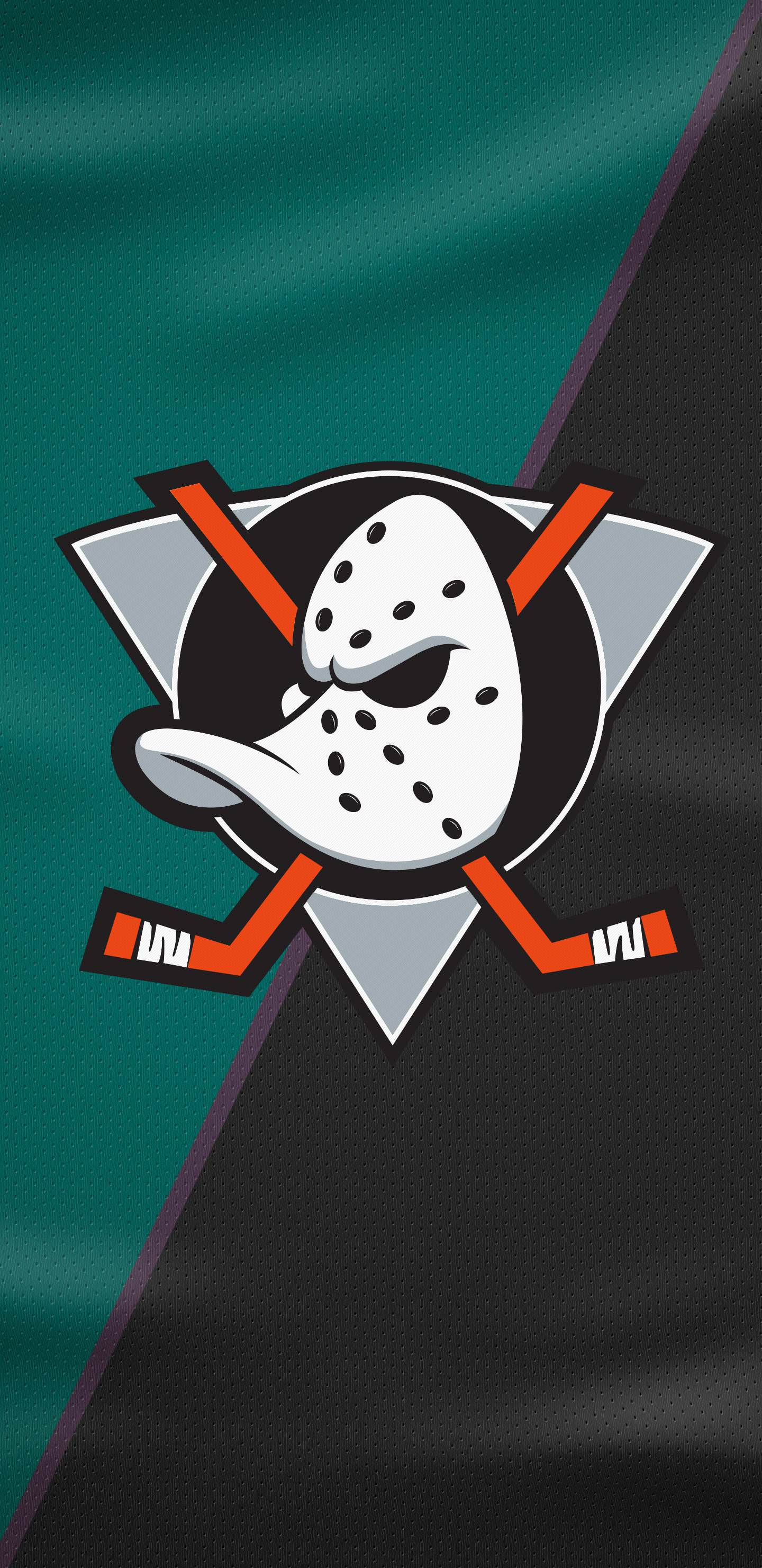 Logo Anaheim Ducks su ghiaccio, NHL, 1332x850 HD, ROG Asus Laptop
