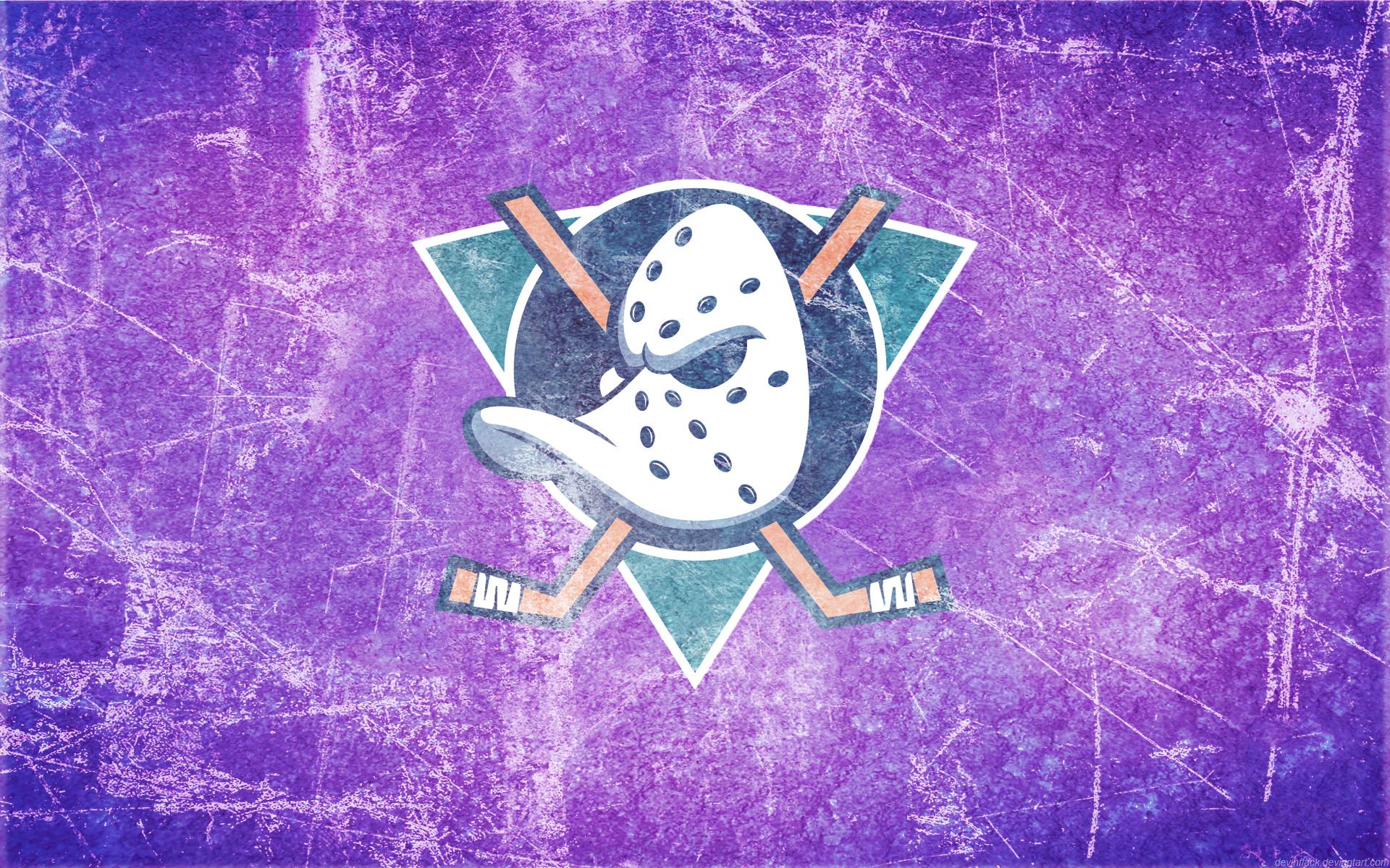 Logo Anaheim Ducks arancione, 1080x1920 Verticale, Motorola
