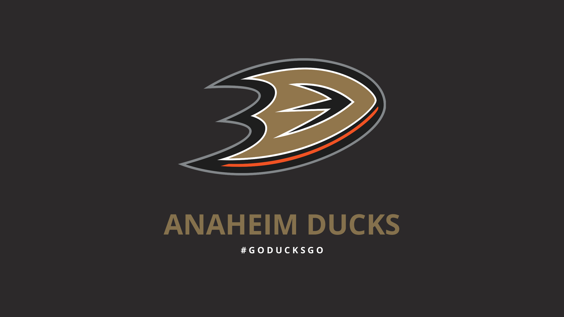 Logo Anaheim Ducks legno, 1080x1920 Verticale, OnePlus