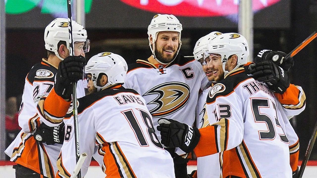 Giocatore hockey Anaheim Ducks, 2560x1440 2K QHD, Monitor Gaming