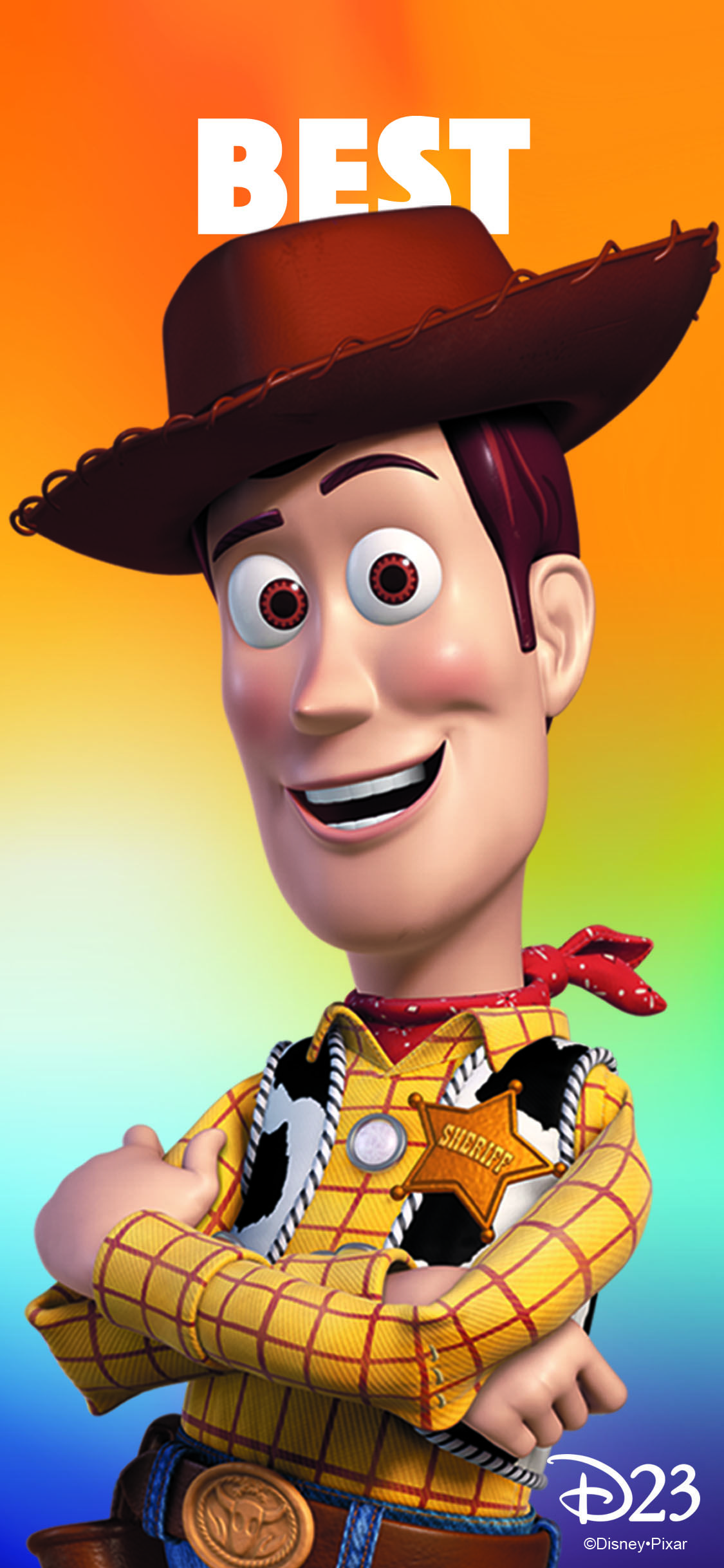 Buzz Lightyear Toy Story sfondo, Woody e Buzz, 1125x2436 Full HD Verticale, iPhone