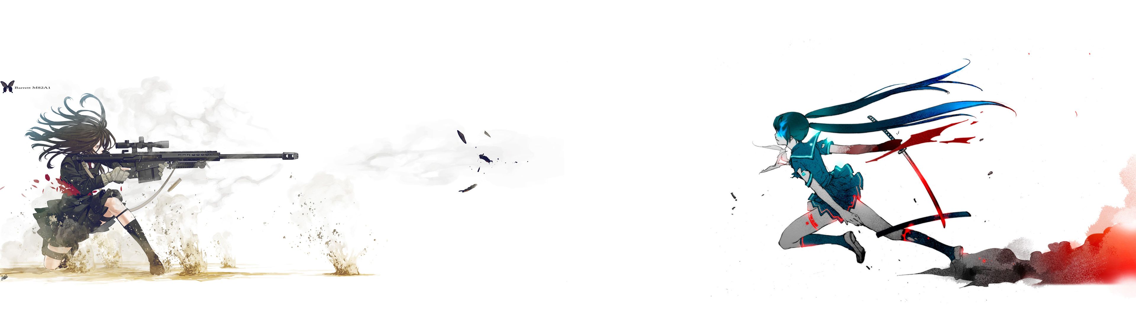 Baffi neri sfondo turchese, 1366x768 HD, Desktop
