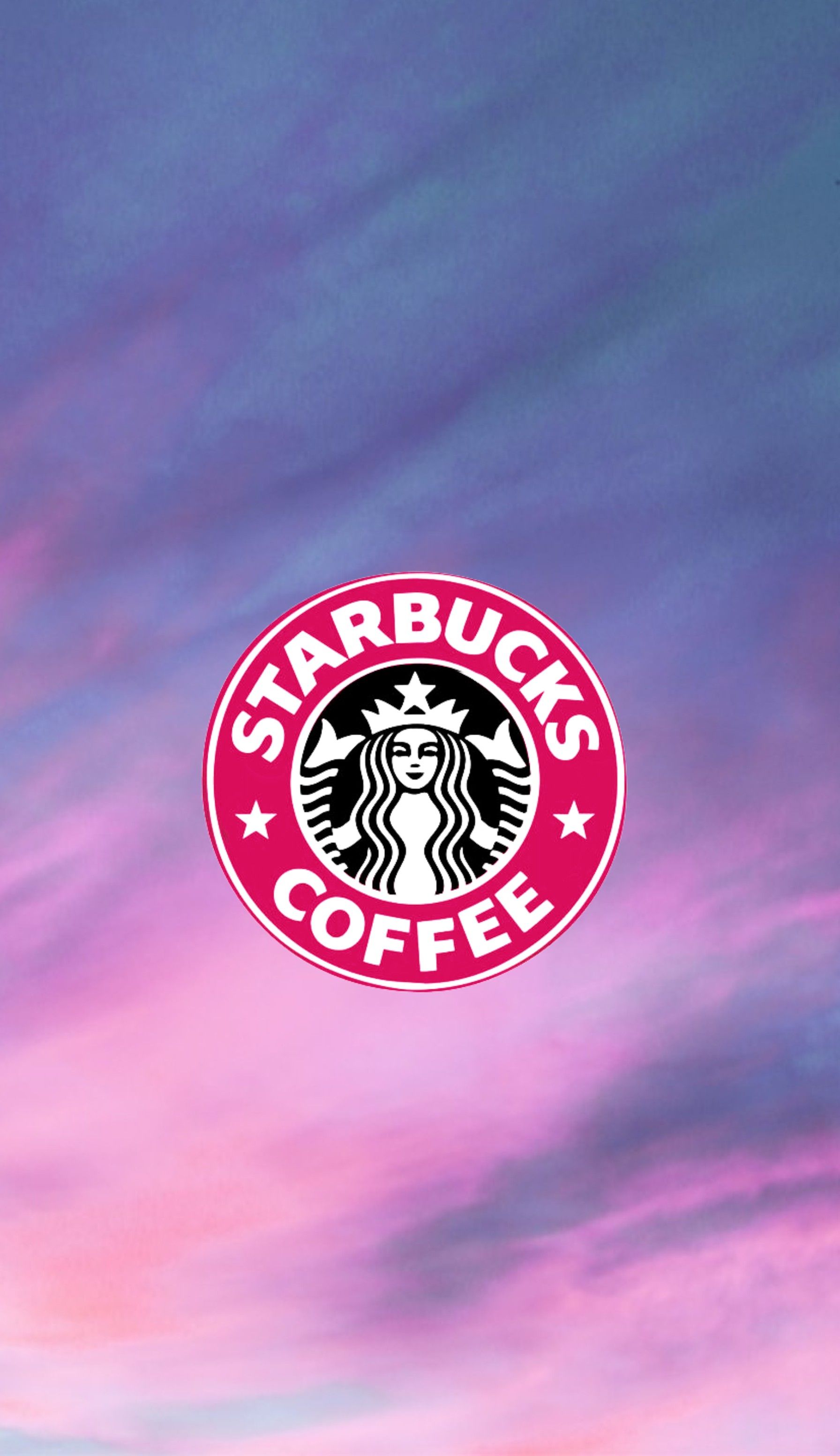 Logo Starbucks su cielo pastello, 1792x3104 Verticale, Telefono