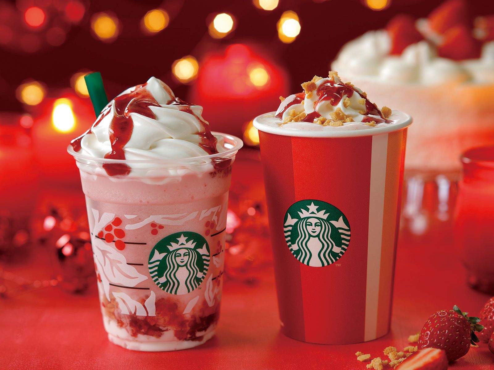 Bevande Starbucks natalizie fragola, 1600x1200 HD Ready, PC
