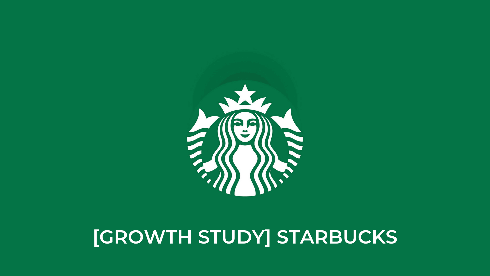 Logo Starbucks su verde, 1920x1080 Full HD 1080p, PC Desktop