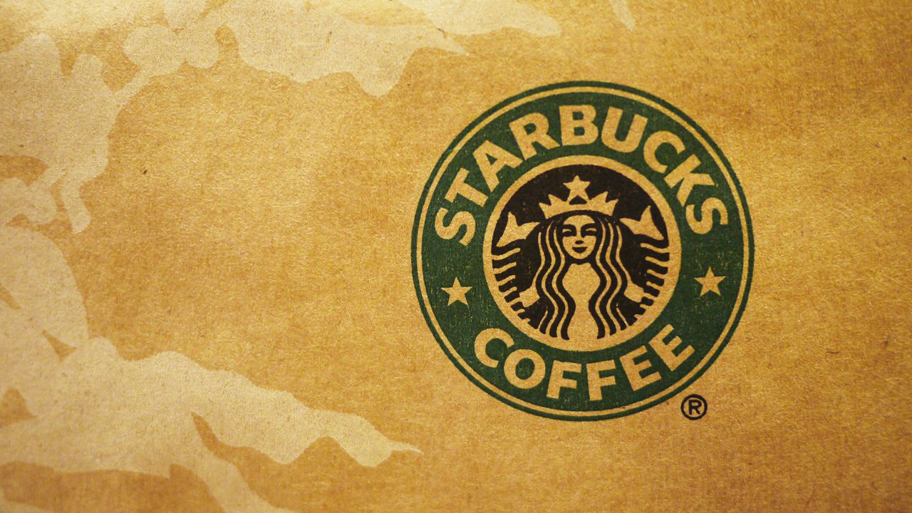 Logo Starbucks Coffee sirena, 1280x720 HD, Desktop