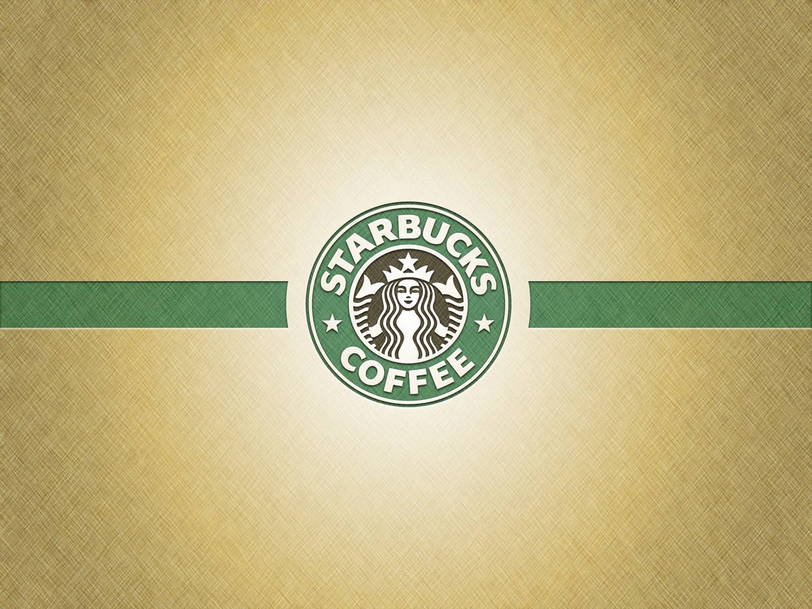 Logo Starbucks Coffee, 1600x1200 HD Ready, Desktop