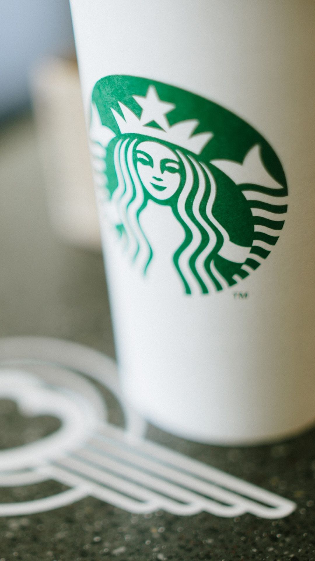 Bicchiere Starbucks con logo, 1080x1920 Verticale, Mobile