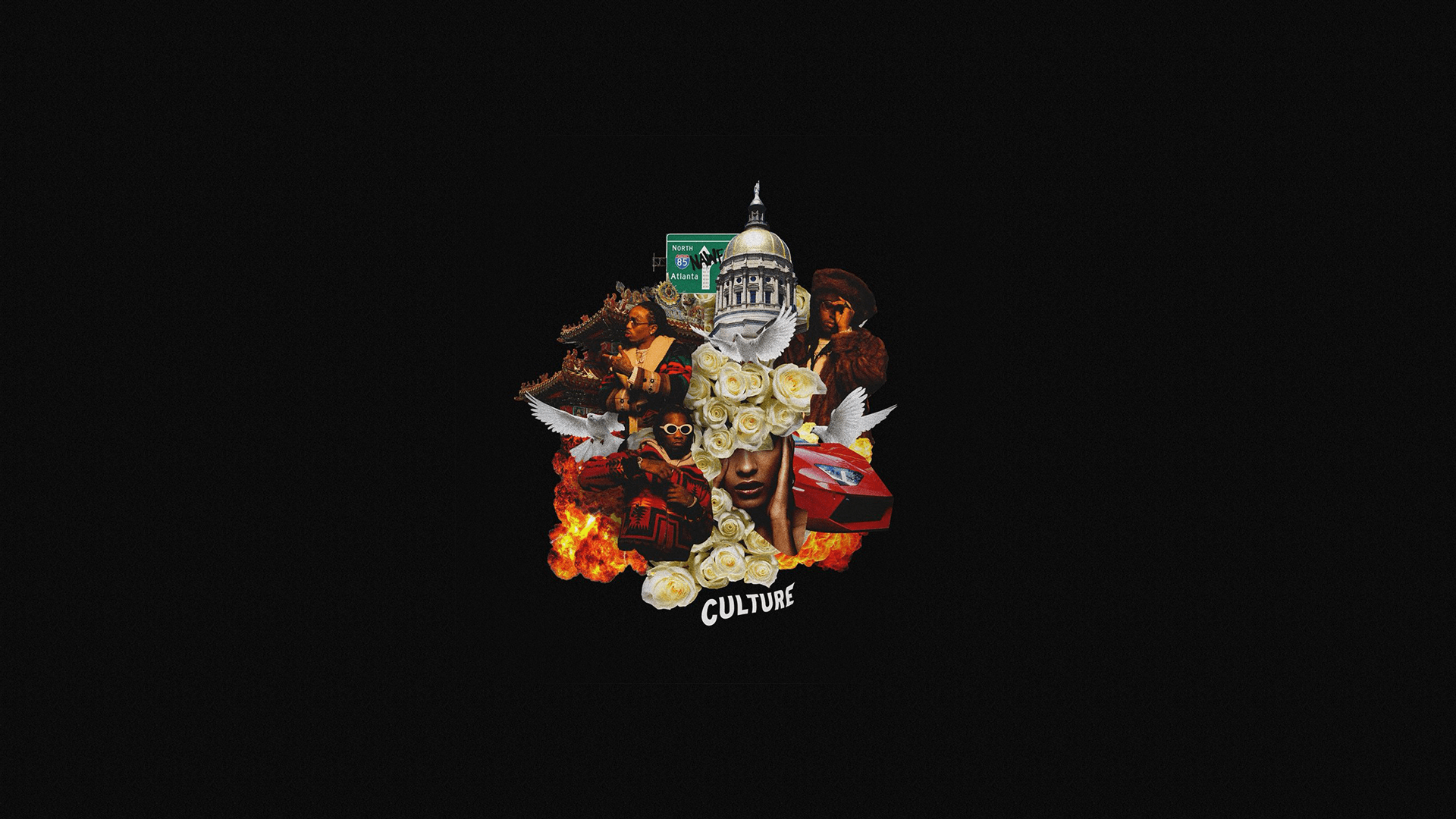 Migos gruppo villa tropicale, 1366x768 720p, Laptop