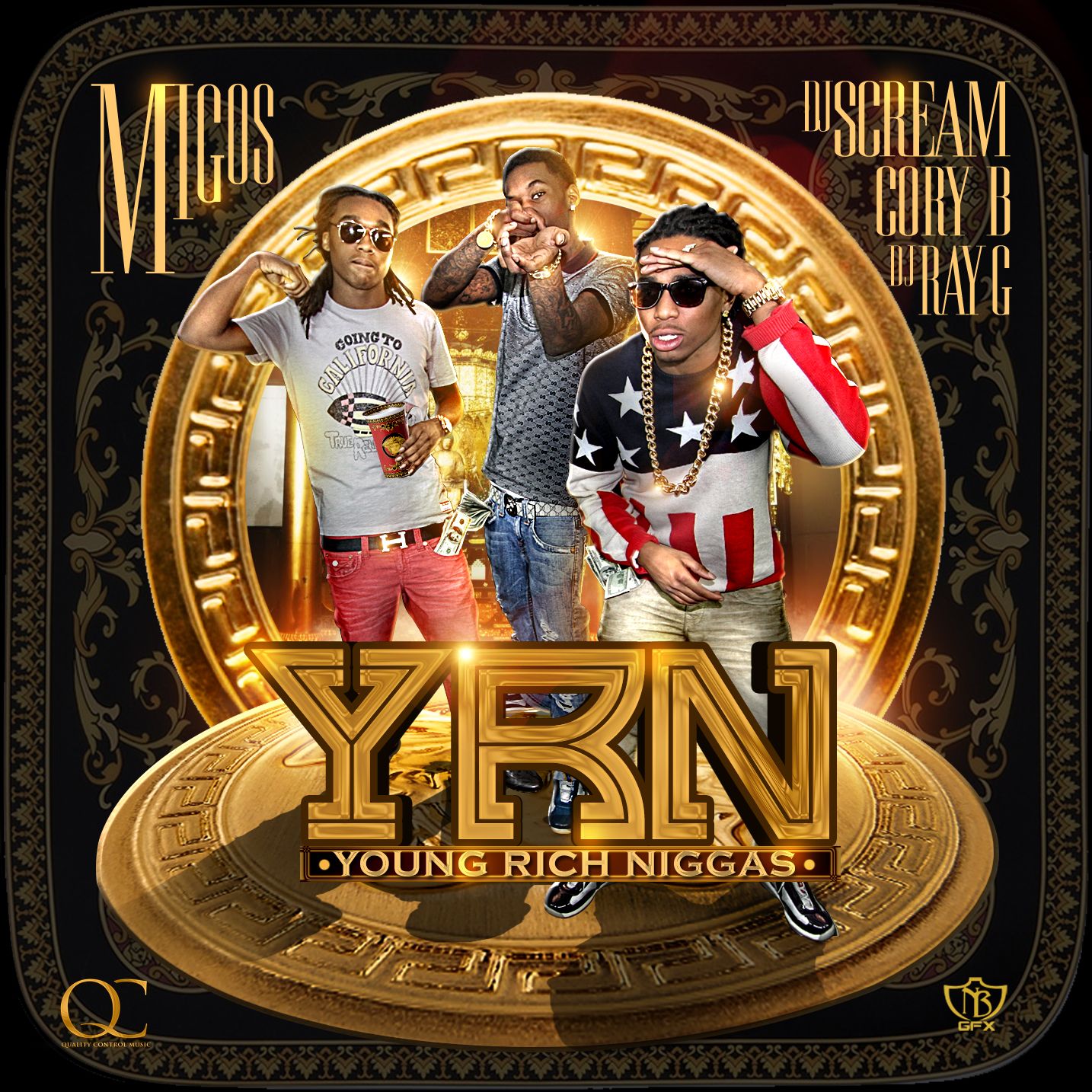 Copertina mixtape Migos YRN, 1434x1434 HD, Desktop