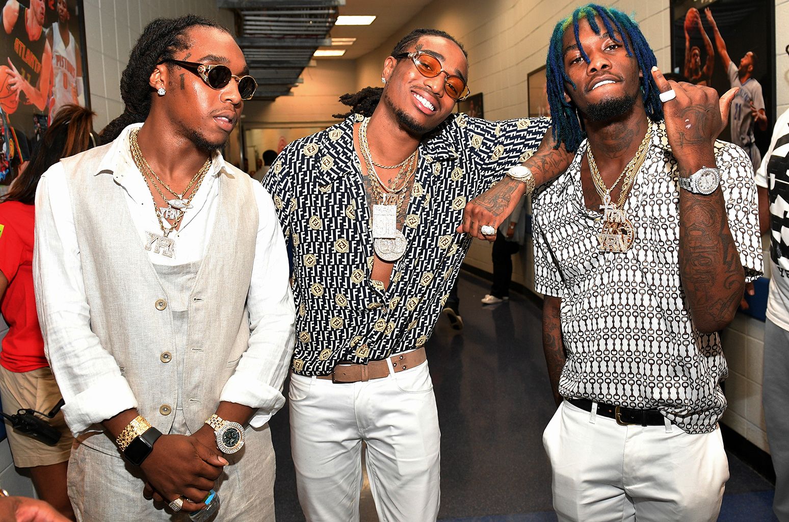 Migos gruppo rapper backstage, 1548x1024 720p, Laptop