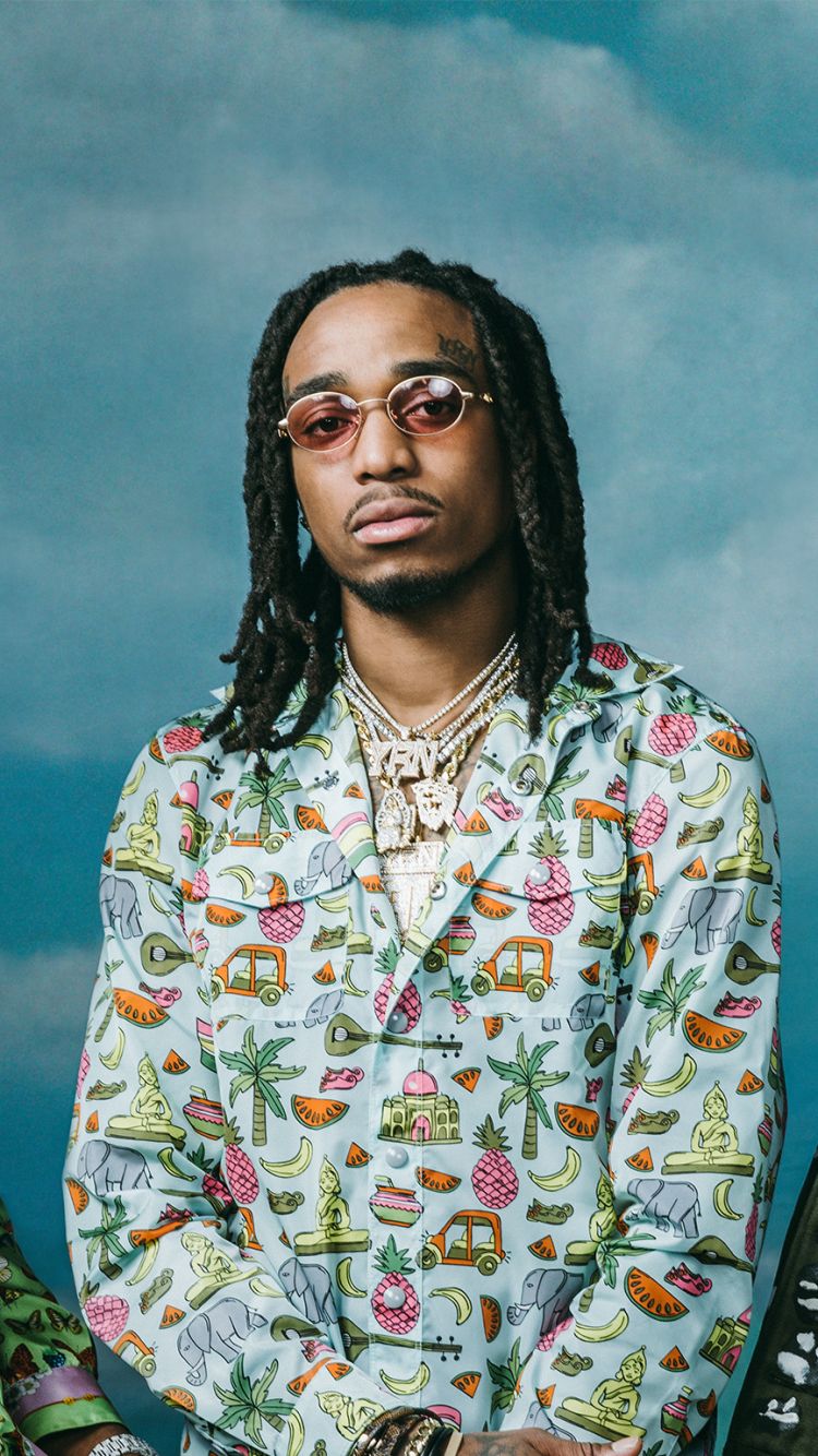 Rapper Migos con collane, 750x1334 Verticale, Telefono