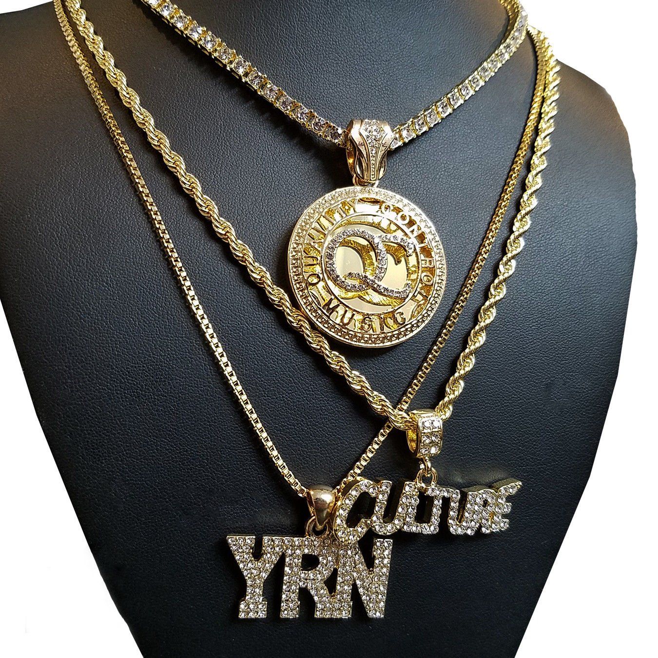 Collane oro con ciondoli YRN Culture, 1350x1350 720p, Laptop
