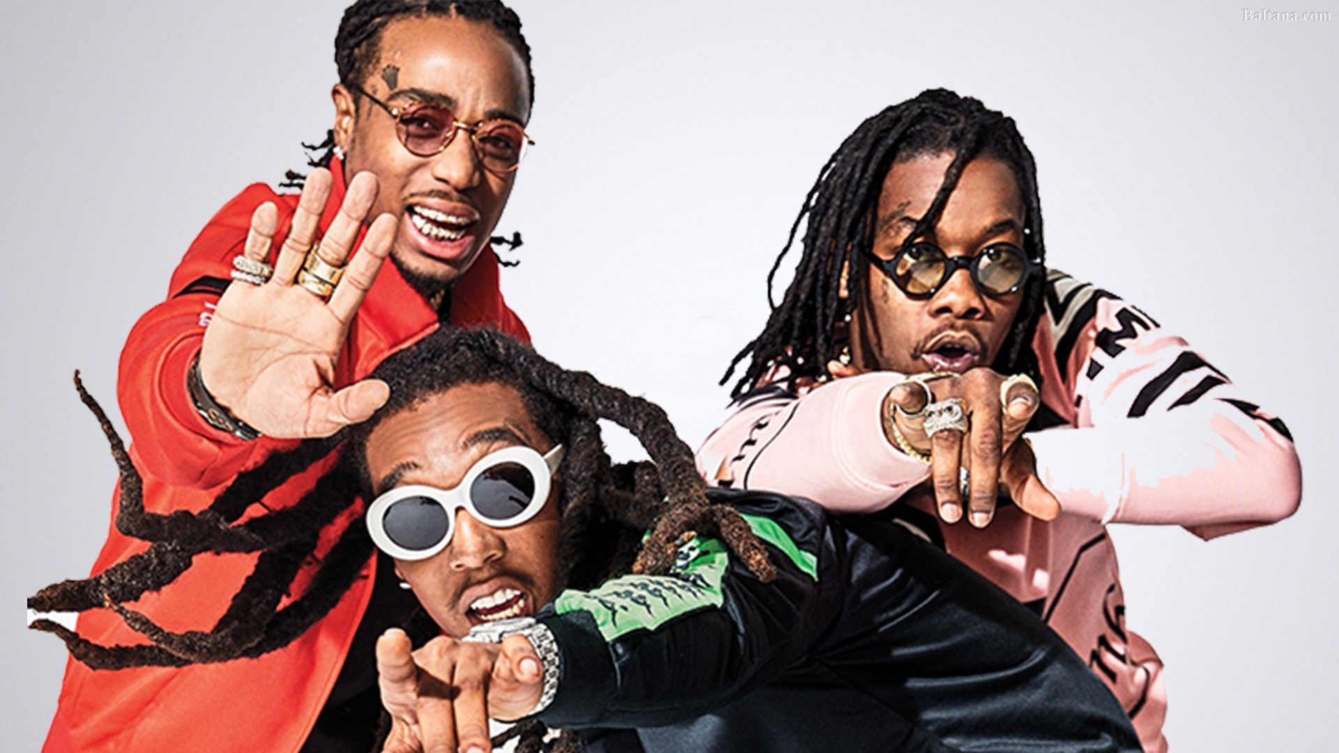 Migos gruppo rapper posa, 1920x1080 Full HD, Desktop