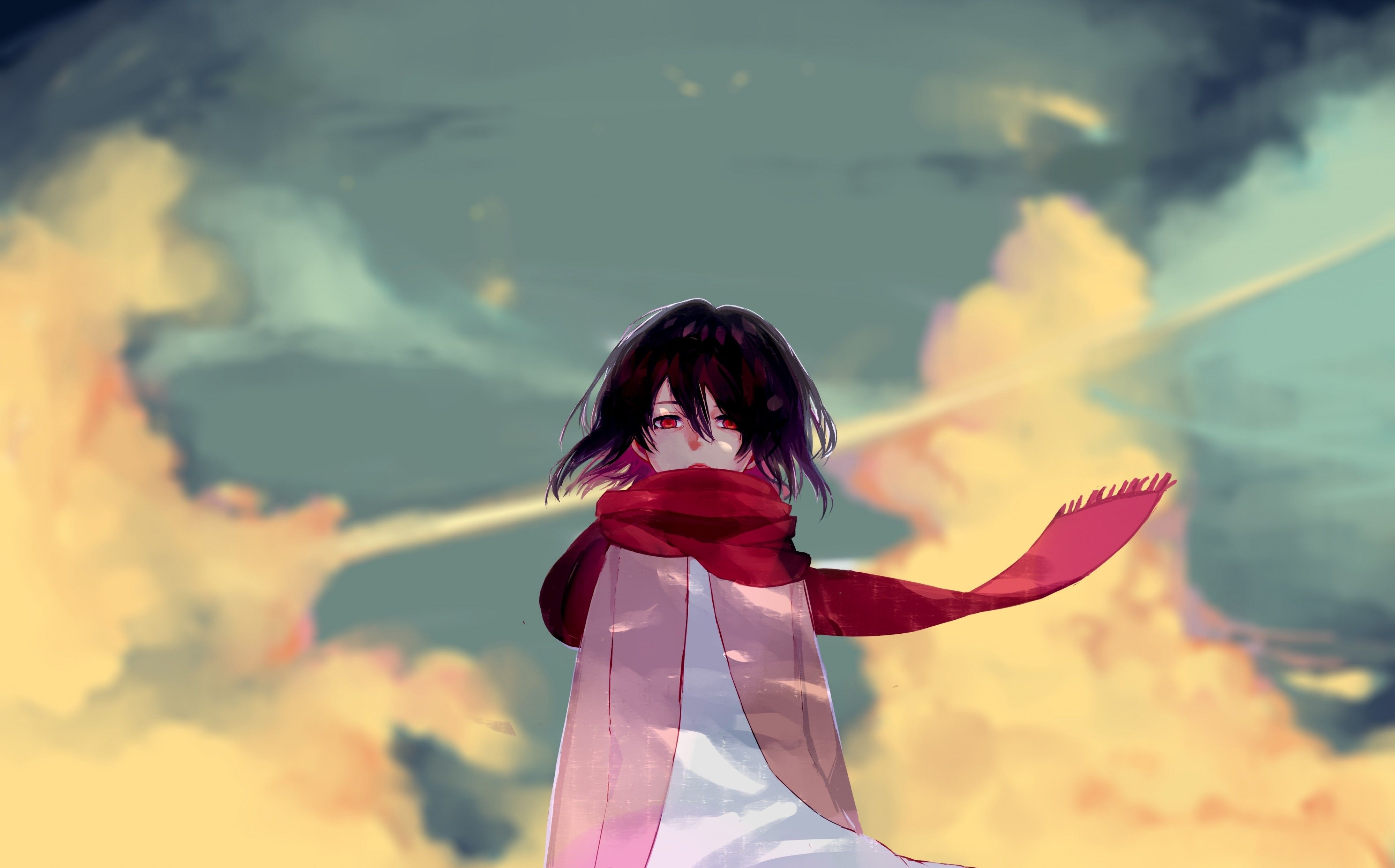 Mikasa Ackerman capelli corti, 1920x1080 1080p, Desktop