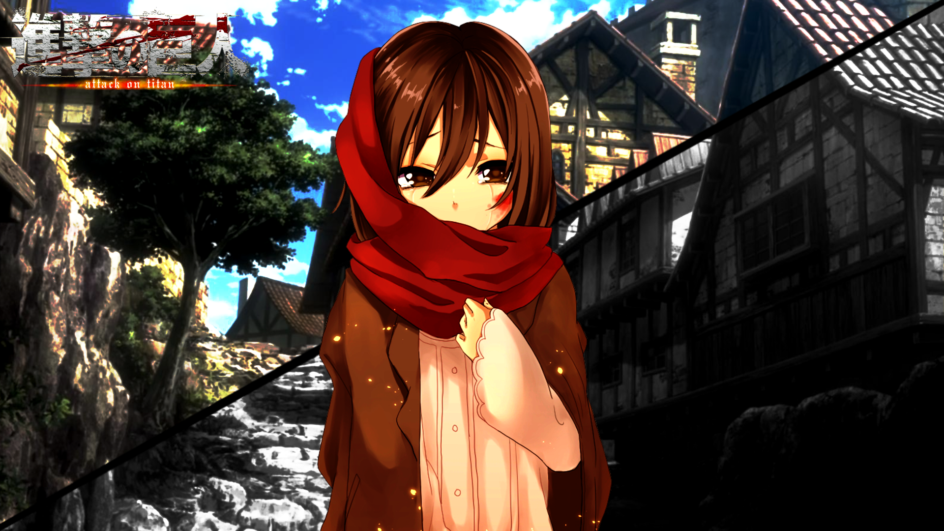 Mikasa Attack on Titan, 2200x1700 alta risoluzione, Desktop