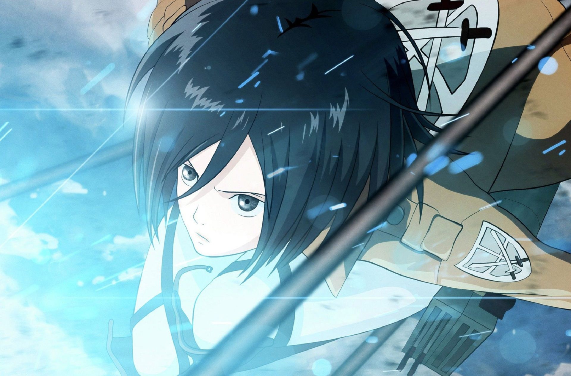 Mikasa Ackerman capelli corti, 1280x720 720p, Laptop