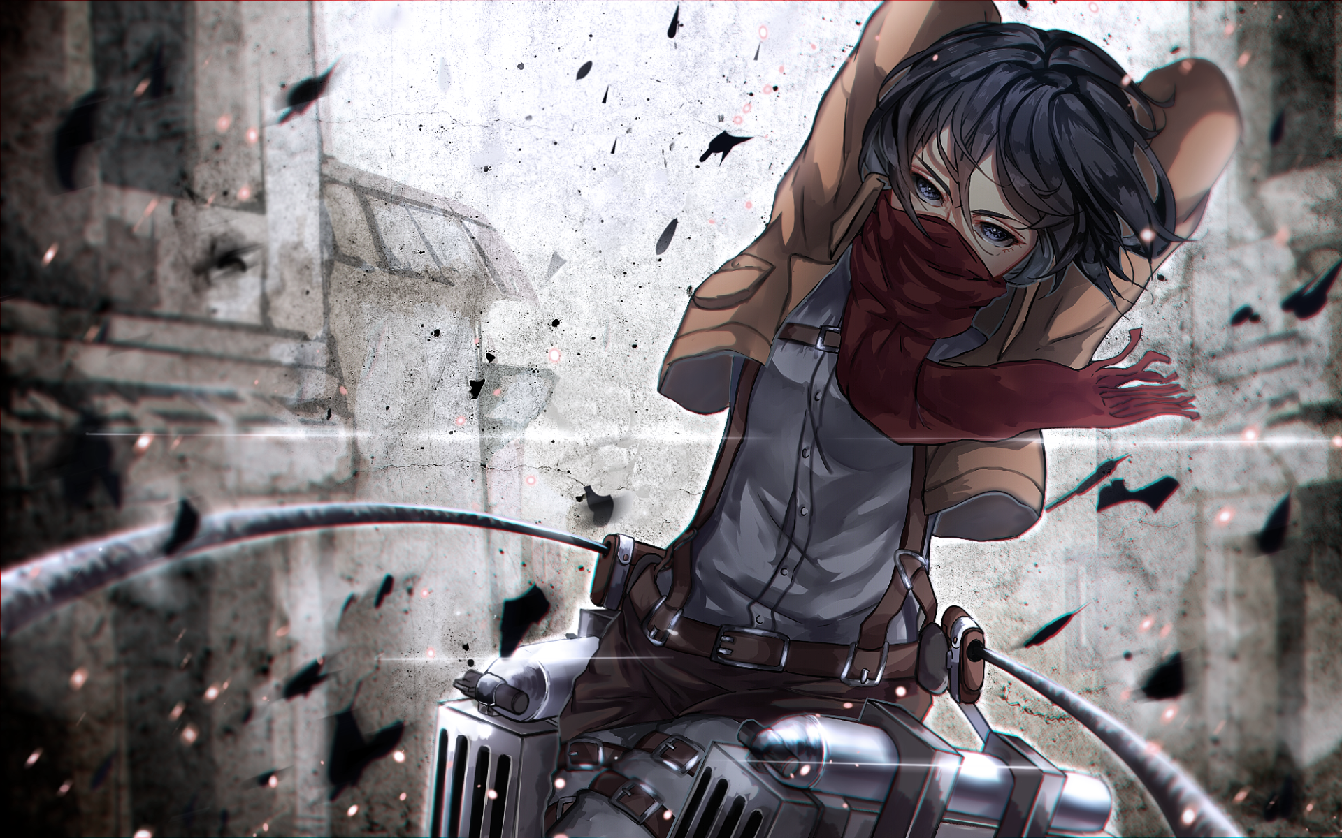 Mikasa Ackerman, Attacco dei Giganti, 1920x1264 WUXGA, PC Desktop