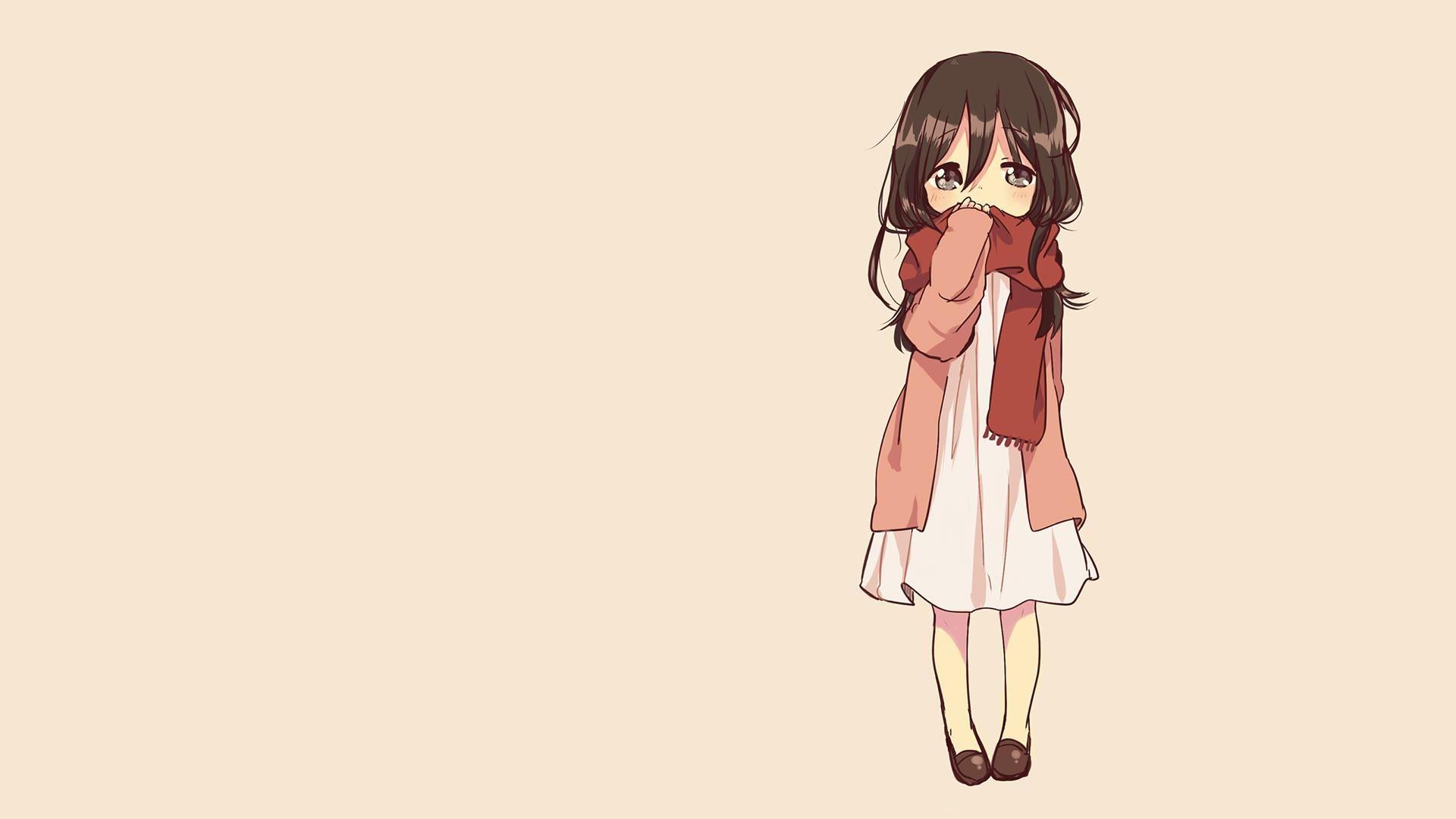 Mikasa, Eren, Armin chibi, 1920x1080 1080p, Desktop