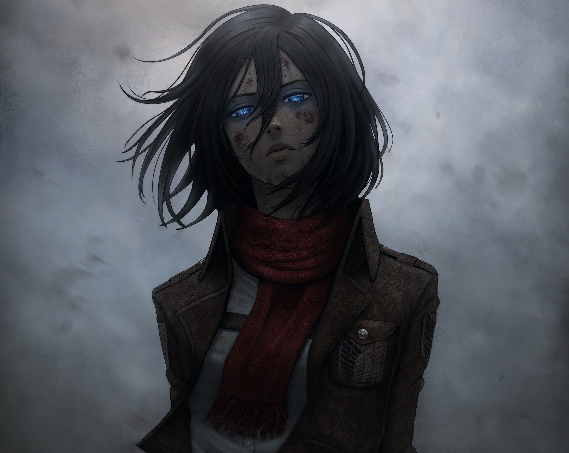 Mikasa Ackerman Attack on Titan, giganti, 1920x1528 WUXGA, PC
